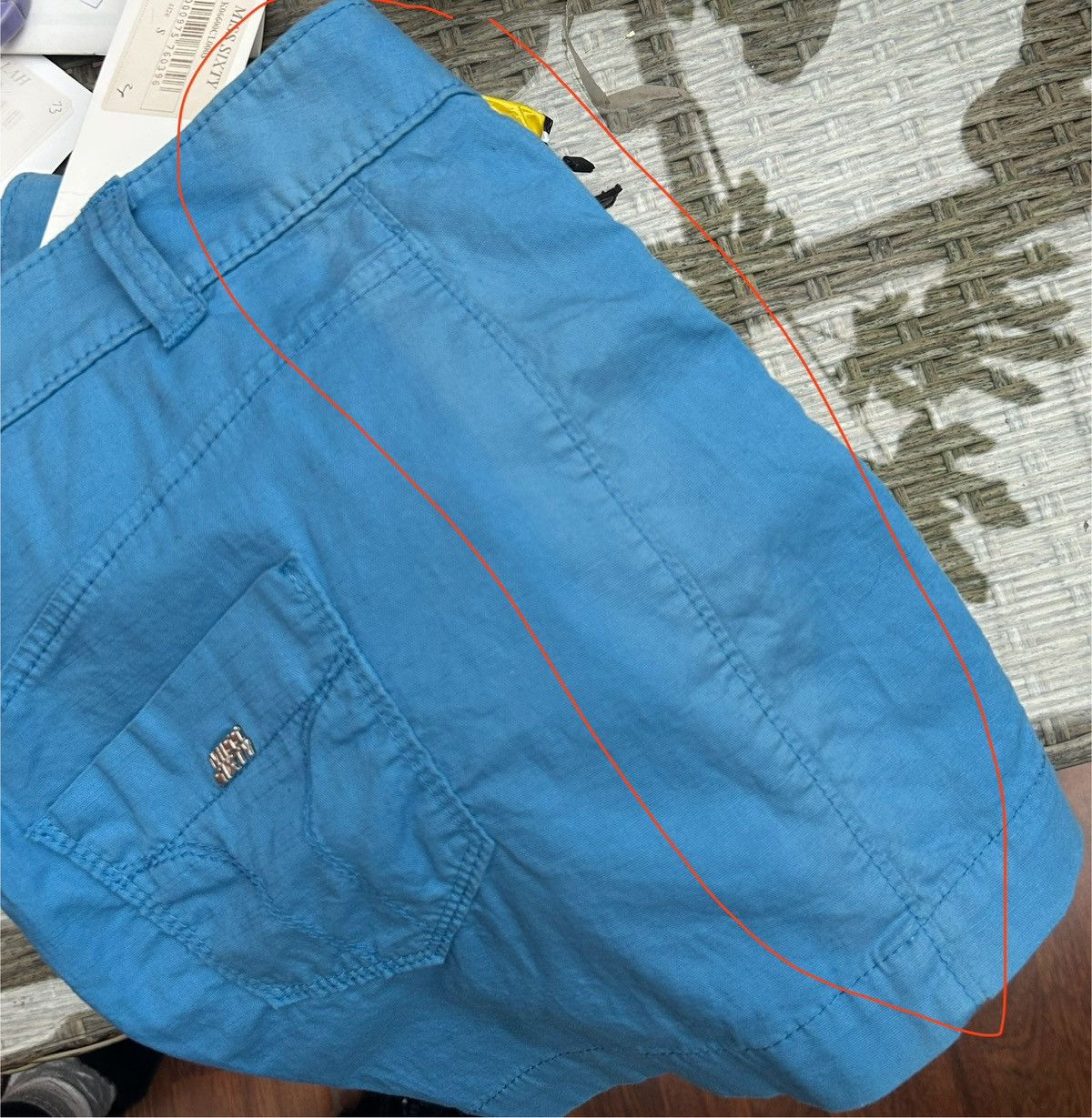 Miss Sixty × Vintage Vintage Y2k Miss Sixty Low Rise Cotton Blend Mini Skirt Blue Size 26" / US 2 / IT 38 - 9 Thumbnail