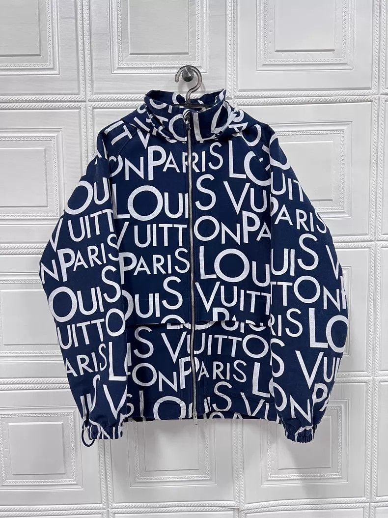 Louis Vuitton Louis Vuitton Full Print Bullet Screen Hooded Jacket Size US M / EU 48-50 / 2 - 1 Thumbnail