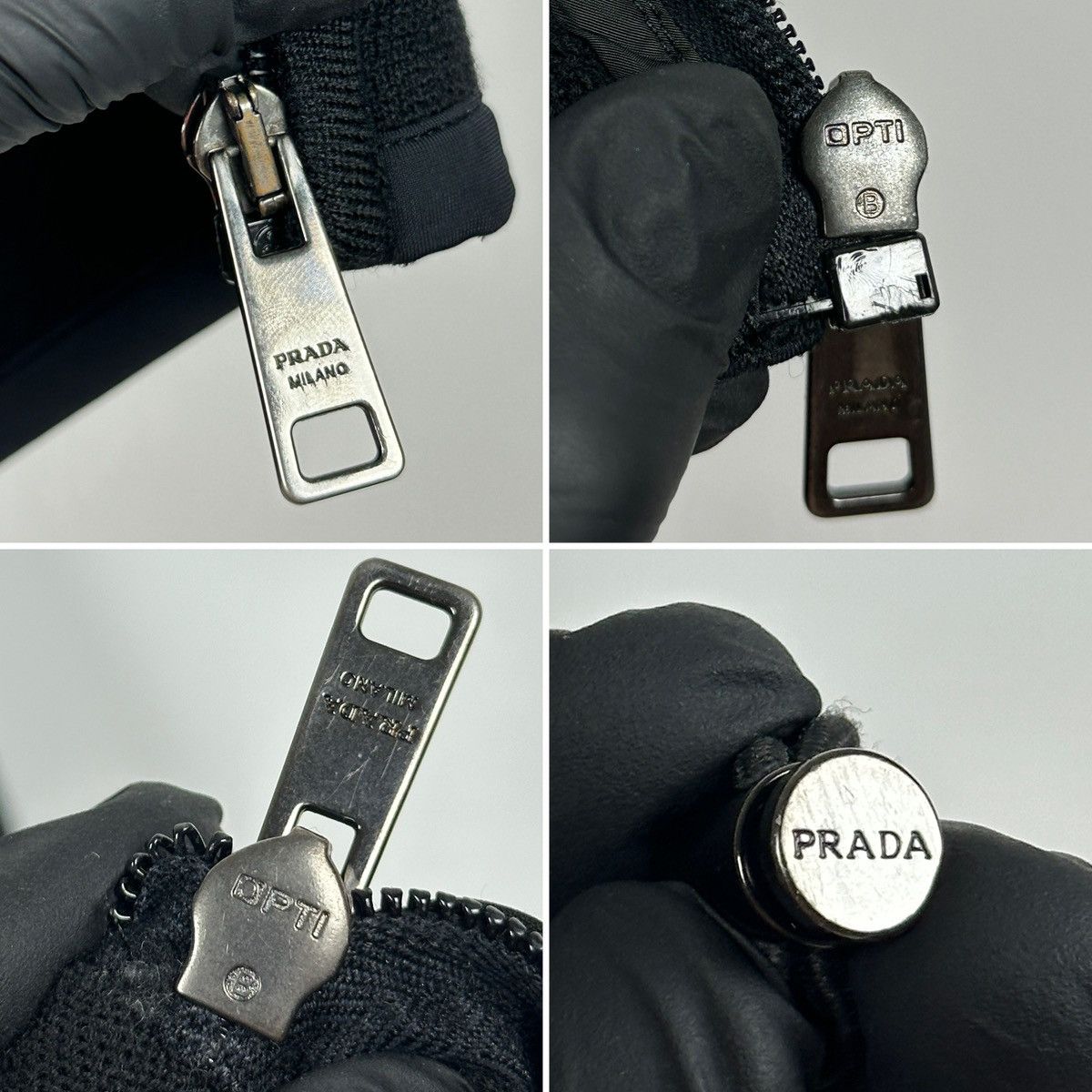 Prada Prada Red Tab Wool/Nylon Technical Knit Full Zip Jacket Size US M / EU 48-50 / 2 - 25 Thumbnail