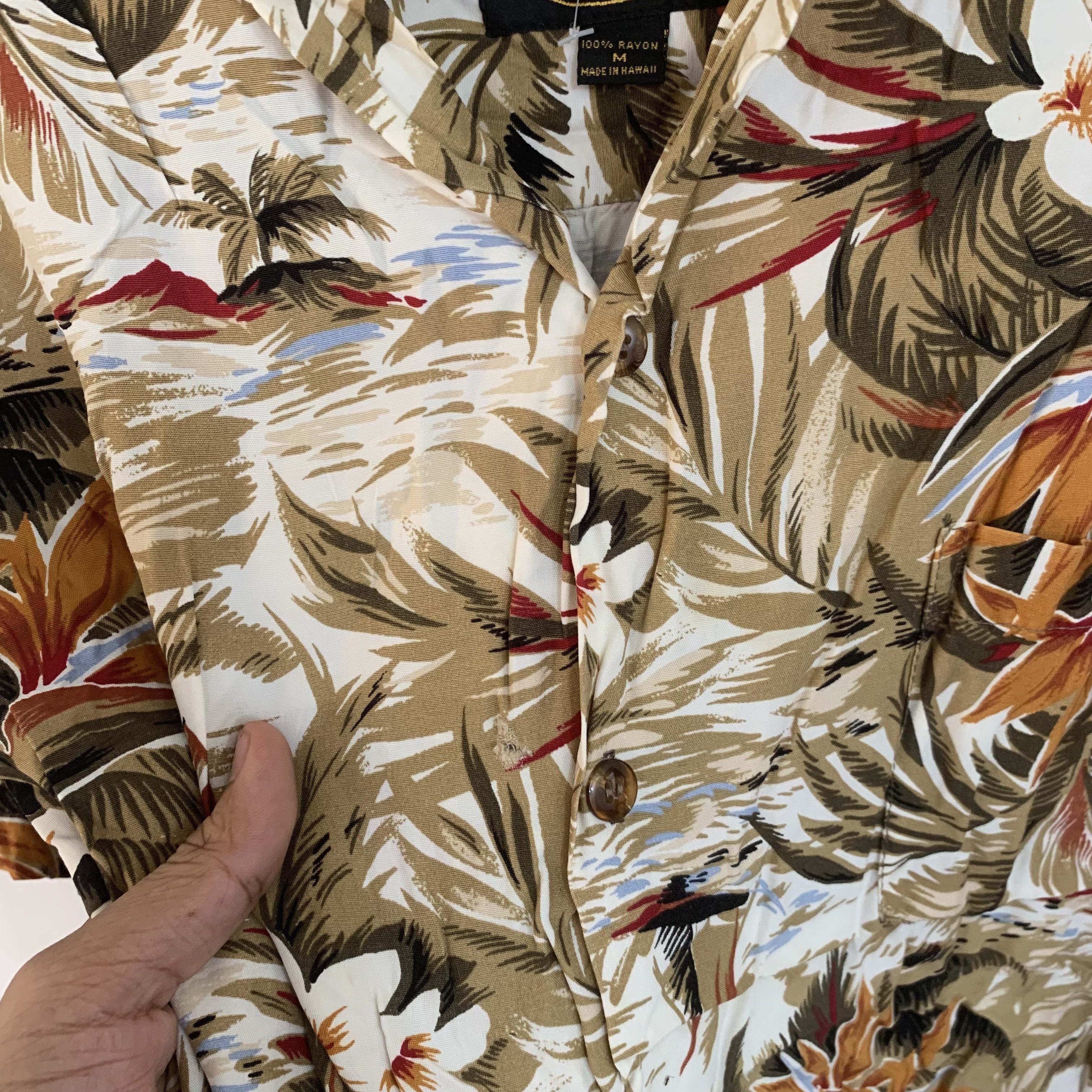 Other Hawaiian Vintage button shirt medium Size US M / EU 48-50 / 2 - 5 Thumbnail
