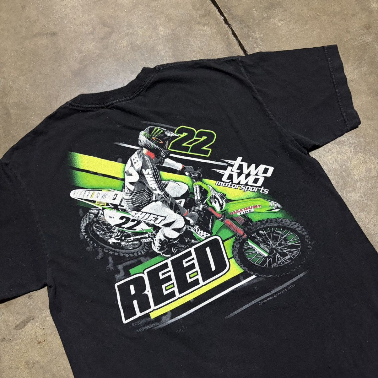 Vintage Vintage Chad Reed 22 Two Two Motorsports T shirt Monster Size US S / EU 44-46 / 1 - 2 Thumbnail