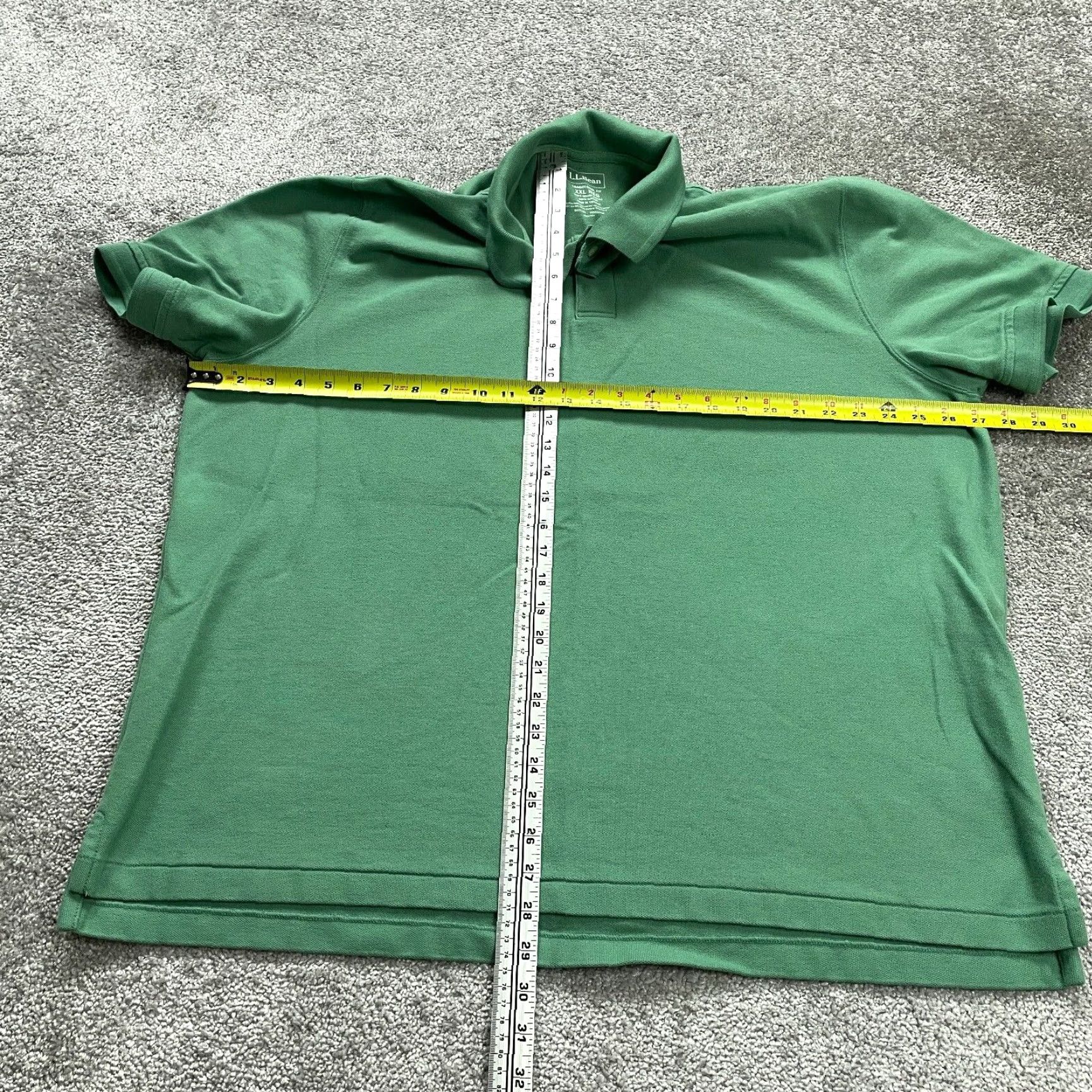 Vintage VINTAGE L.L. Bean Polo Shirt Men XXL Green Casual Activewear Golf Cotton Short Sleeve Size US XXL / EU 58 / 5 - 6 Thumbnail