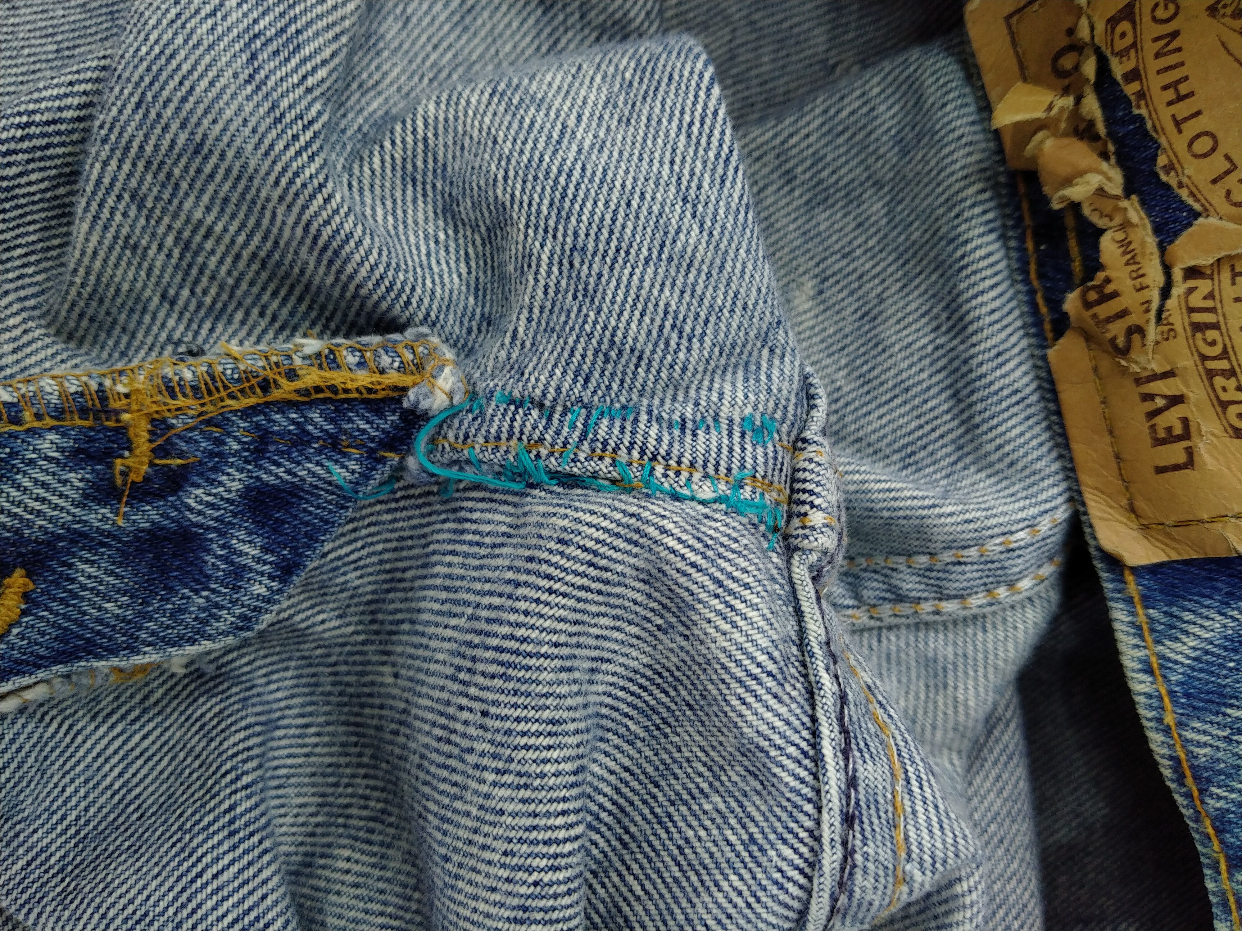 Levi's Rusty Vintage Levi's 517 USA Orange Tab Denim -JN539 Size US 39 - 12 Thumbnail