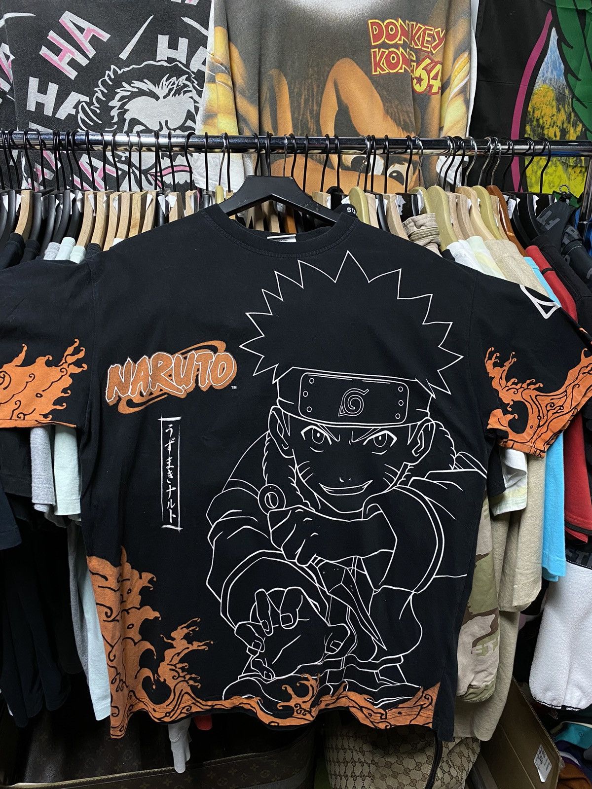Vintage Vintage 00’ Naruto Anime Men’s Tee Shirt XLarge Size US XL / EU 56 / 4 - 1 Thumbnail