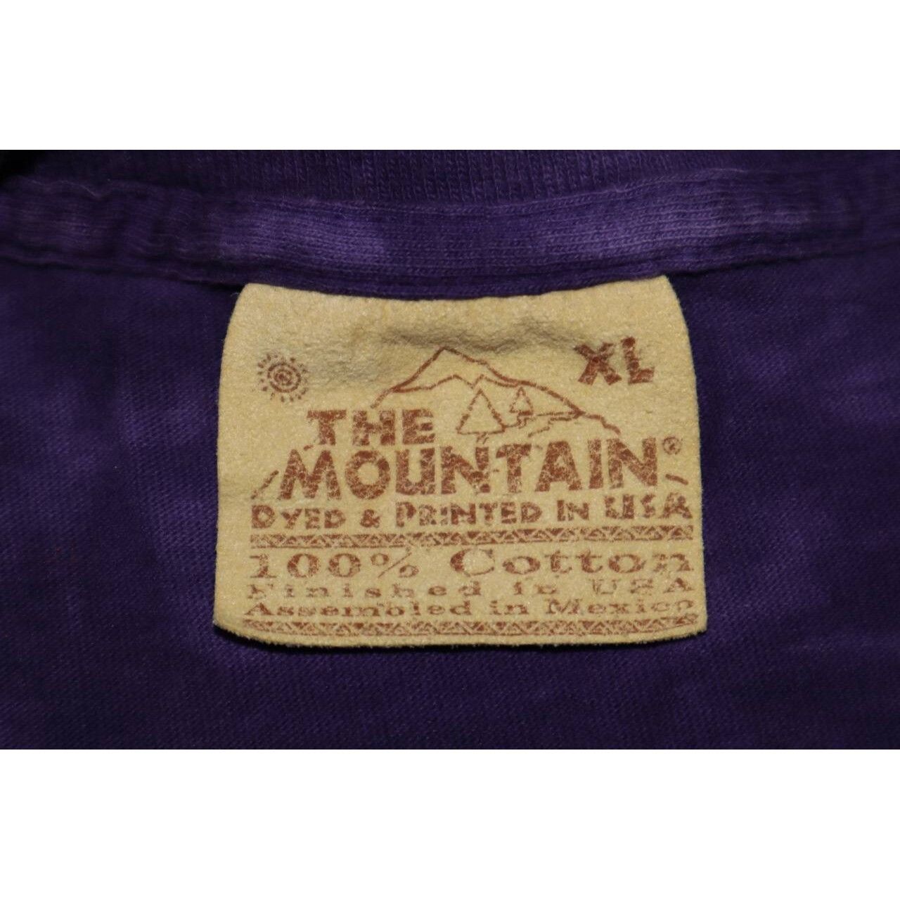 The Mountain VTG 2001 The Mountain Wolf Native Graphic Tie Dye T-Shirt Size US XL / EU 56 / 4 - 2 Thumbnail