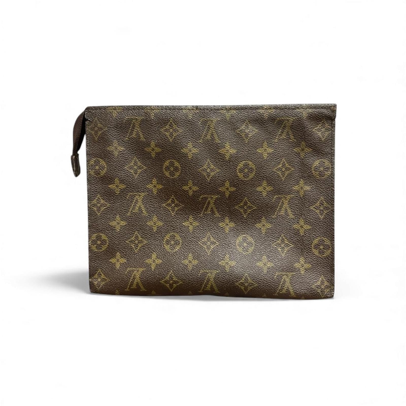 Louis Vuitton Louis Vuitton - Monogram Canvas Clutch Pouch Size ONE SIZE - 5 Thumbnail