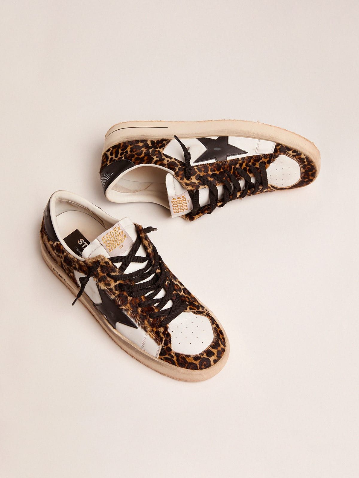 Golden Goose o1w1db10425 Stardan Low-Top Sneakers in Multicolor Size US 11 / IT 41 - 4 Thumbnail