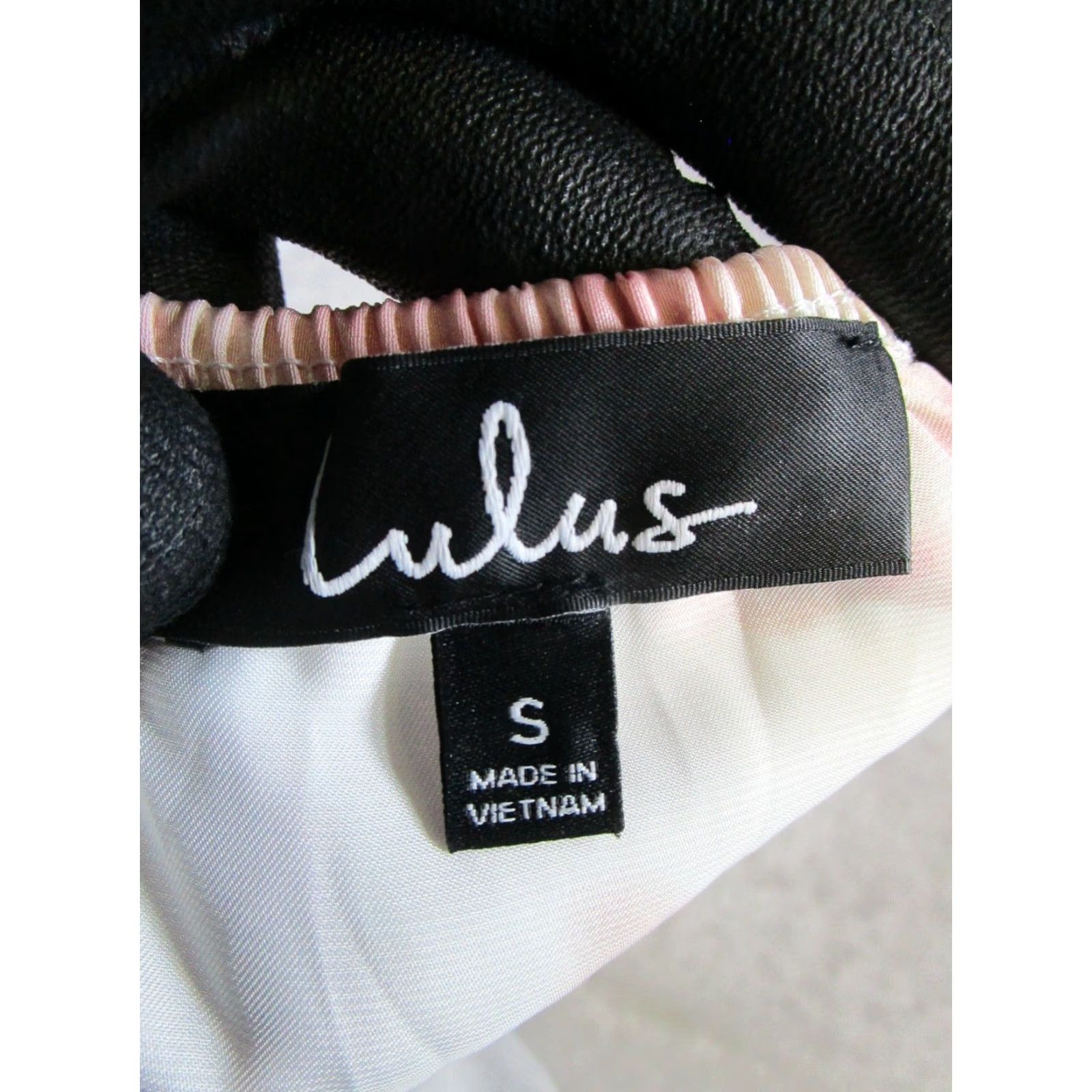 Lulus Lulus Blouse Womens S Pink White Striped Round Neck Sleeveless Button Size S / US 4 / IT 40 - 3 Thumbnail