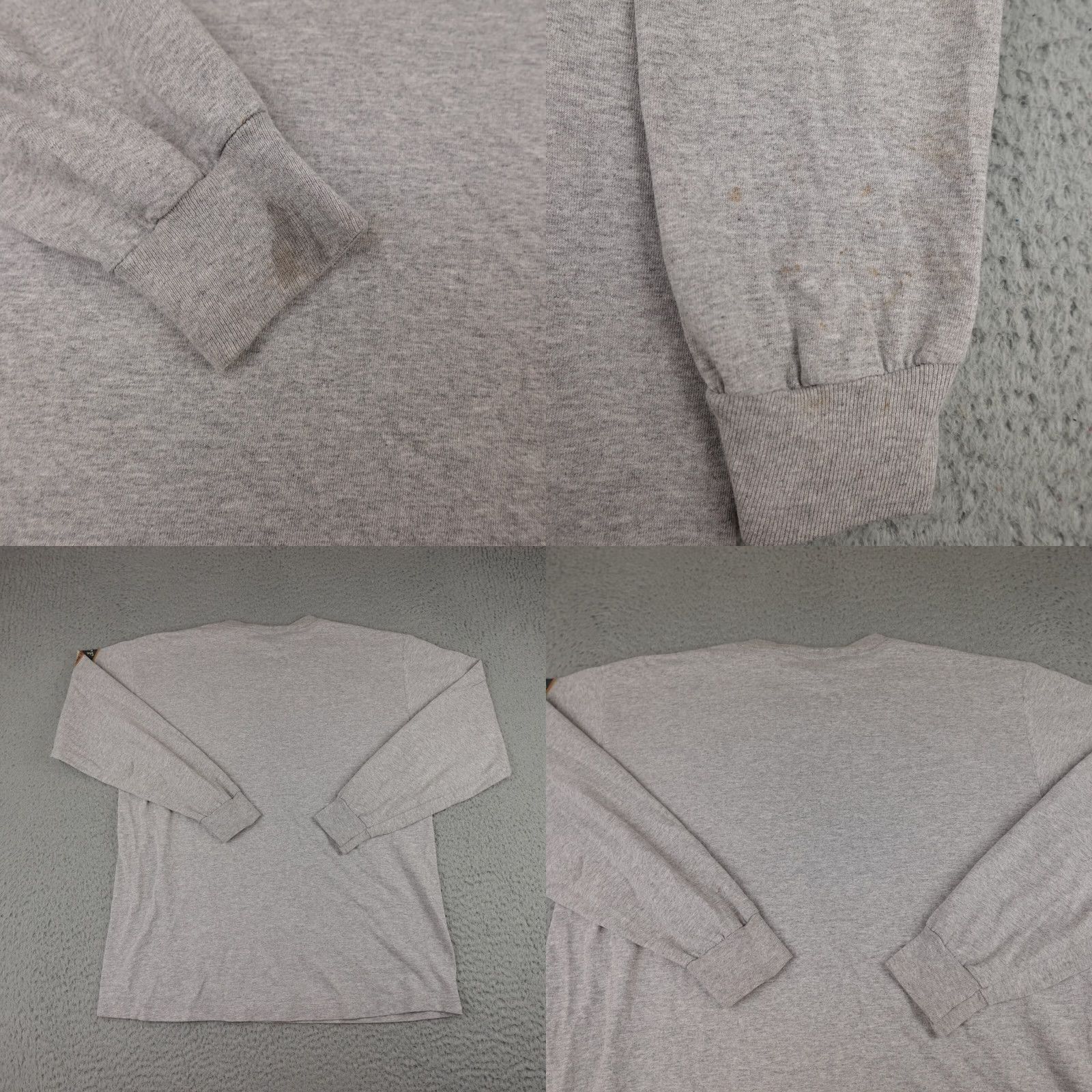 TEE JAYS VINTAGE Busch Gardens Shirt Mens Large Gray Field Guide Long Sleeve Made In USA Size US L / EU 52-54 / 3 - 8 Thumbnail