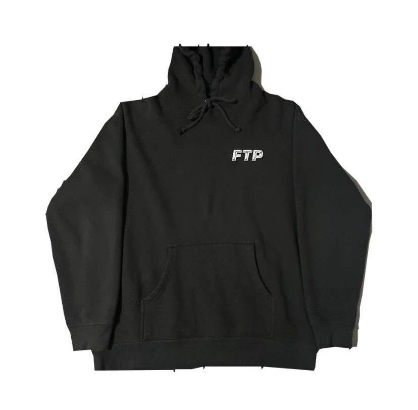 Fuck The Population Black FTP Chrome Logo Hoodie Size US XL / EU 56 / 4 - 2 Thumbnail
