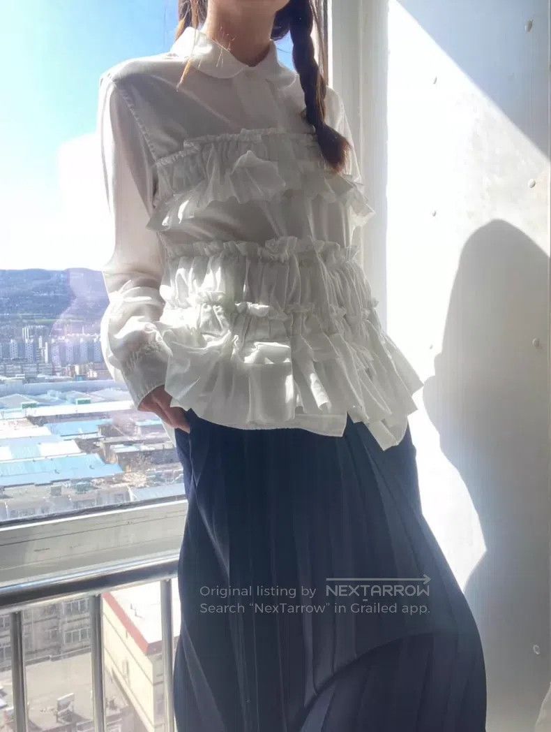 Comme des Garcons Comme Des Garcons size S Wool Pleated Skirt Size S Size 25" / US 0 / IT 36 - 2 Thumbnail