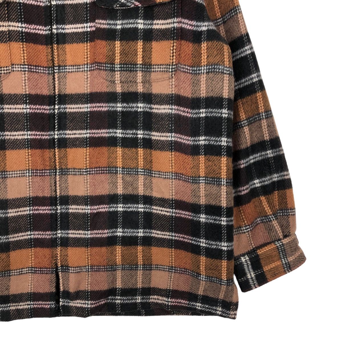 Japanese Brand Tartan Design Flannel Wool Jacket Possibility Issey Miyake Size US M / EU 48-50 / 2 - 5 Thumbnail
