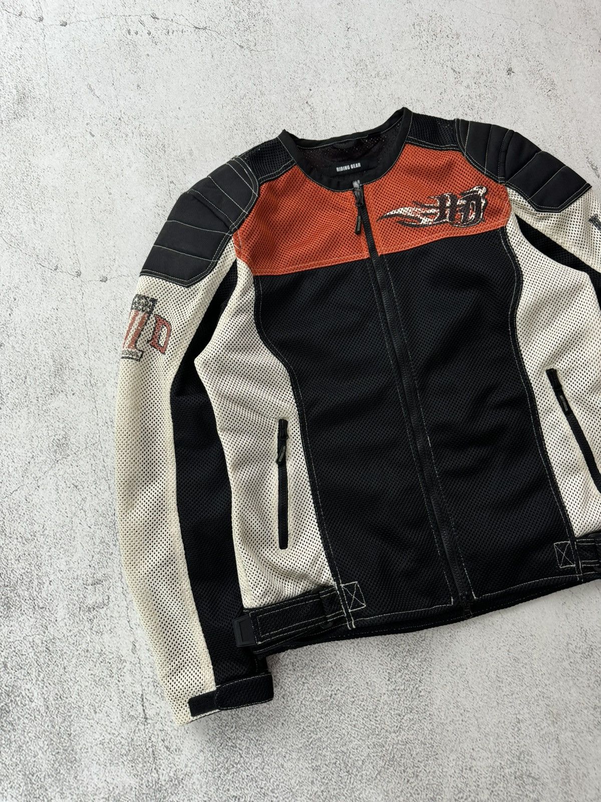 Harley Davidson × Marlboro Harley Davidson HD Vintage Riding Gear Bike Bomber Jacket Size US L / EU 52-54 / 3 - 3 Thumbnail