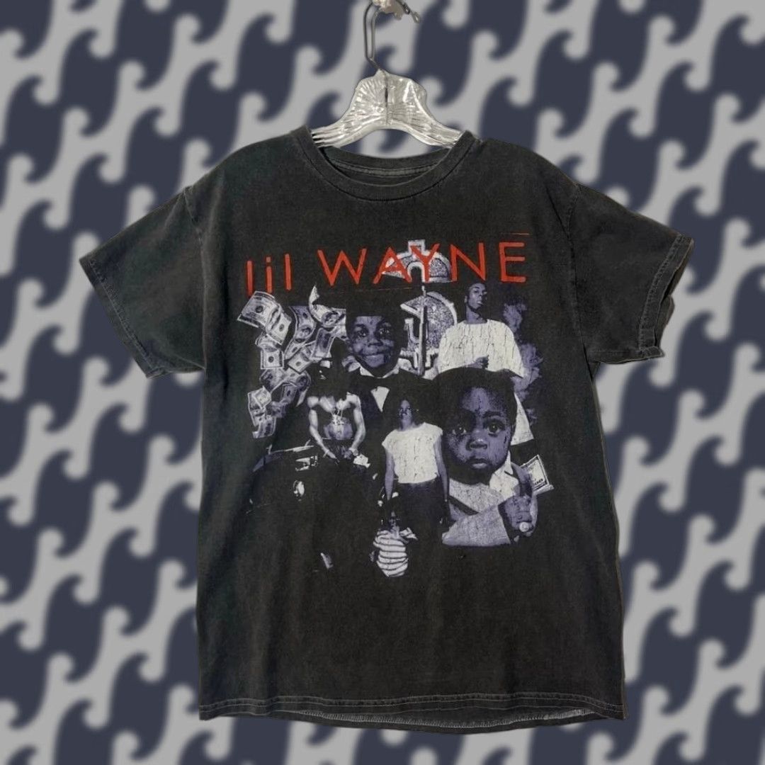 Vintage Lil Wayne Best Rapper Alive Graphic T-Shirt Mens M Black Crew Neck Short Sleeve Hip Hop Logo T-Shirt M18 Size US M / EU 48-50 / 2 - 1 Thumbnail