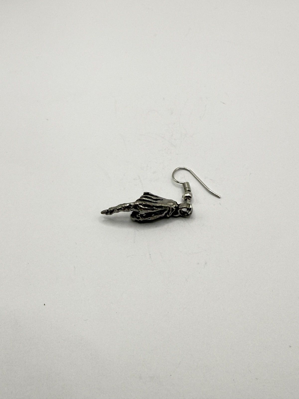 Seditionaries Alchemy Skeletal Hand Earring/pendant biker/goth chrome erd Size ONE SIZE - 4 Thumbnail