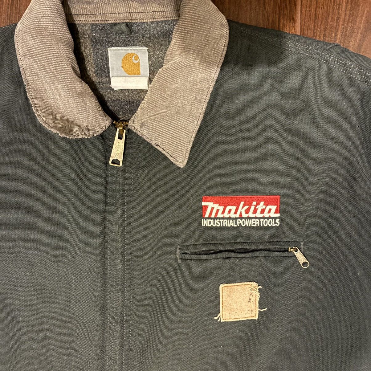 Carhartt × Vintage Vintage “MAKITA” Carhartt Detoit Jacket Size US XL / EU 56 / 4 - 3 Thumbnail