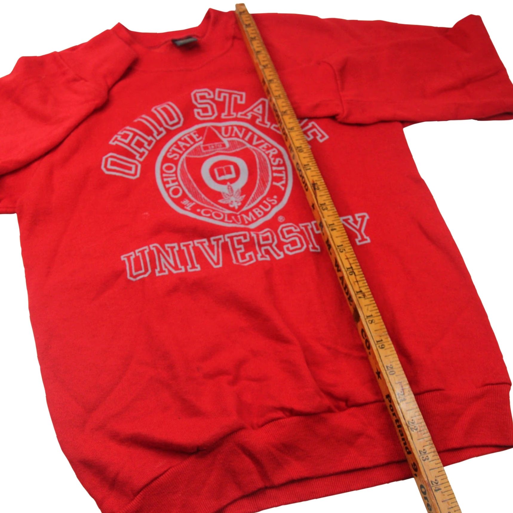 Vintage VINTAGE Ohio State University Mens Small Crewneck Sweatshirt Red Size US S / EU 44-46 / 1 - 7 Thumbnail