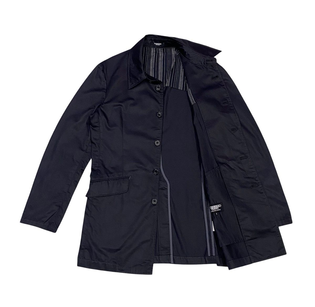 Tornado Mart Tornado Mart Japan Trench Slim Fit Coat/Jacket Size US M / EU 48-50 / 2 - 2 Thumbnail