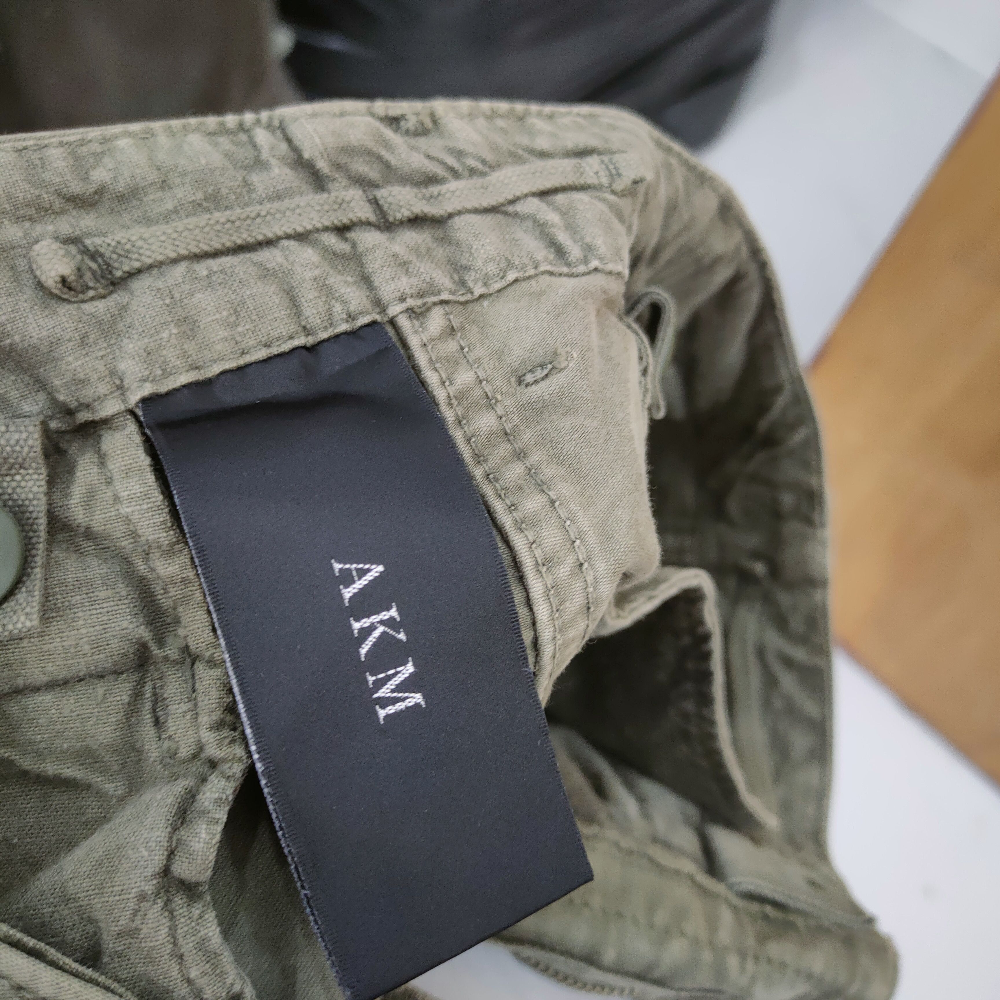 Japanese Brand × Vintage W32×32 VINTAGE AKM FADED BONDAGE CARGO PANTS Size US 32 / EU 48 - 11 Thumbnail