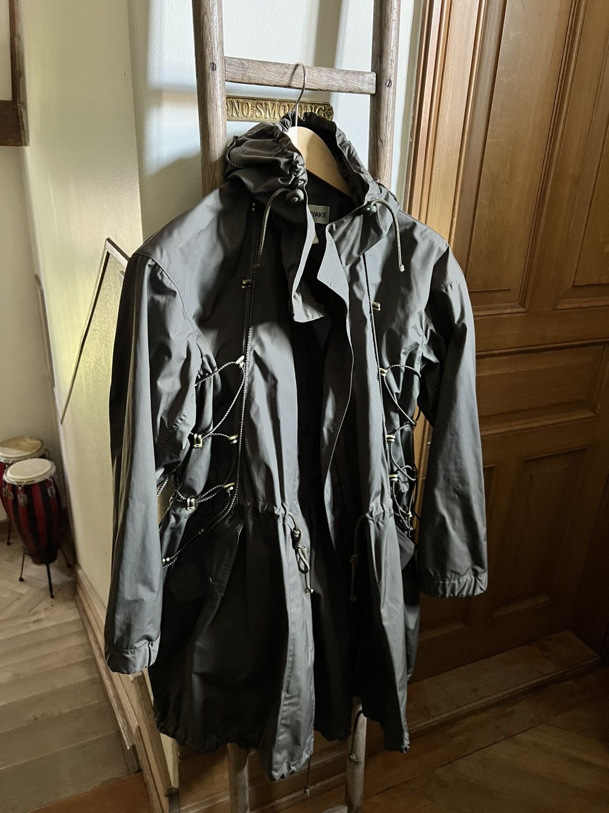 ジャケット・アウター ISSEY MIYAKE men's wool coat sizeL black Issey Miyake Outerwear | Constant Practice