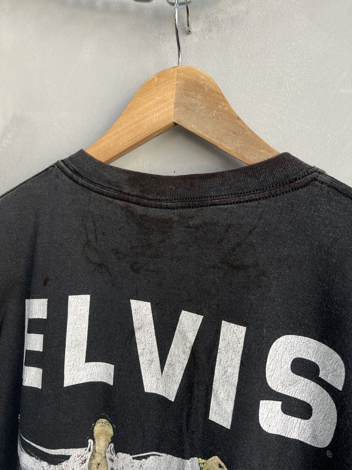 Gildan Vintage Logo Las Vegas Graphic T Shirt Elvis Presley 90s Size US L / EU 52-54 / 3 - 10 Thumbnail