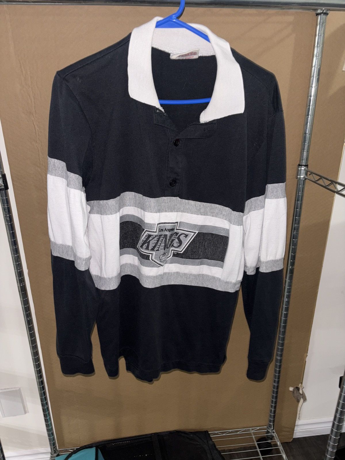 Nutmeg Los Angeles kings rugby shirt Size US L / EU 52-54 / 3 - 1 Thumbnail