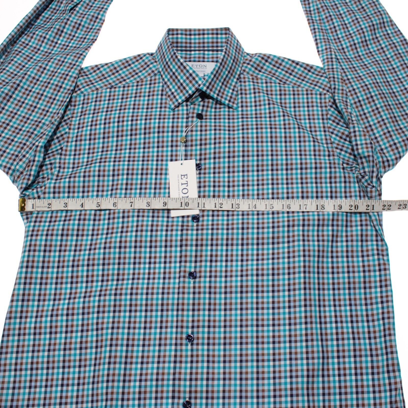 Eton Eton New with tags Shirt Size L US In Blue Size US L / EU 52-54 / 3 - 4 Thumbnail