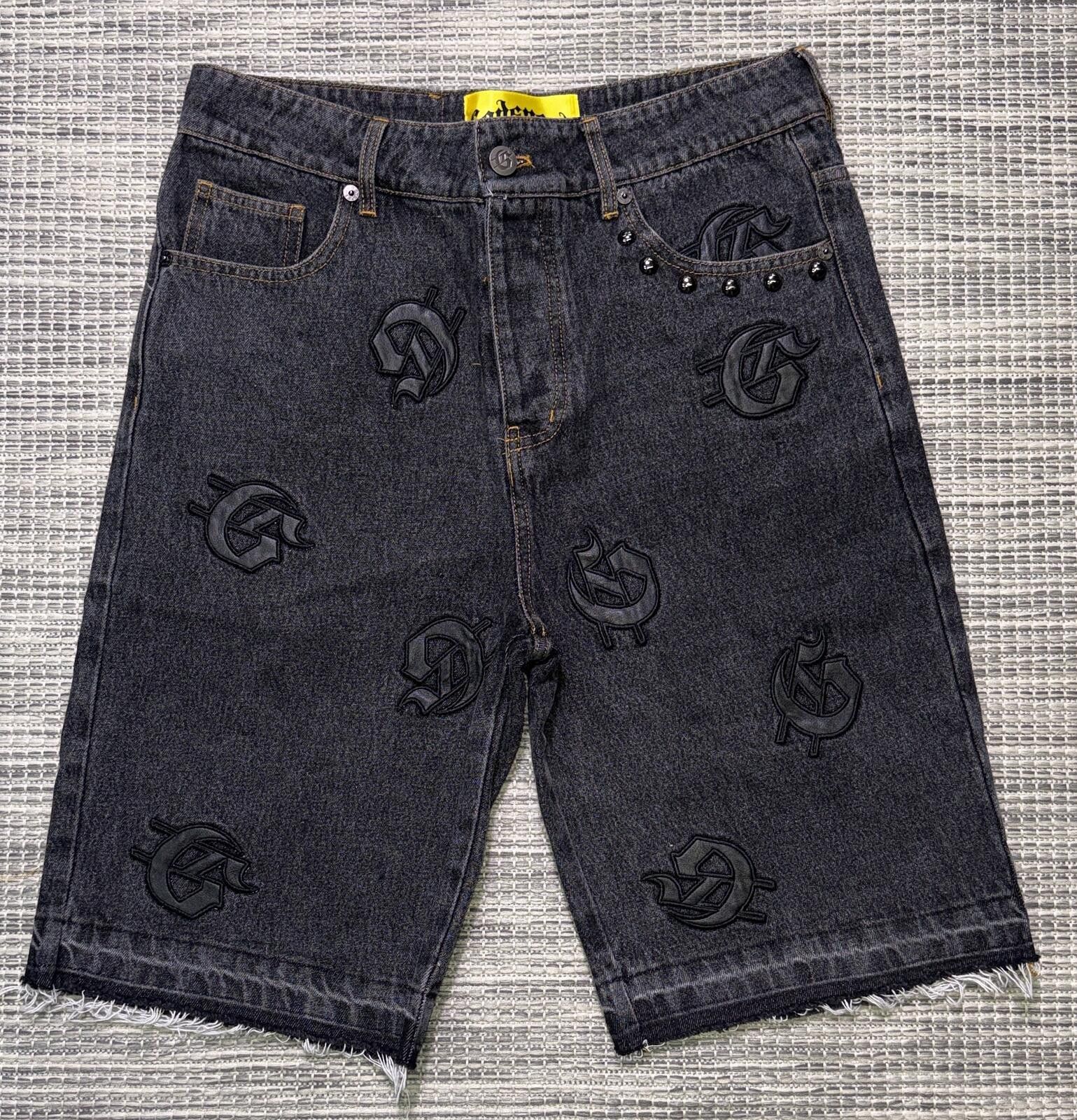 Godspeed Godspeed Black Infinity Denim Men's Shorts Size US 32 / EU 48 - 1 Thumbnail