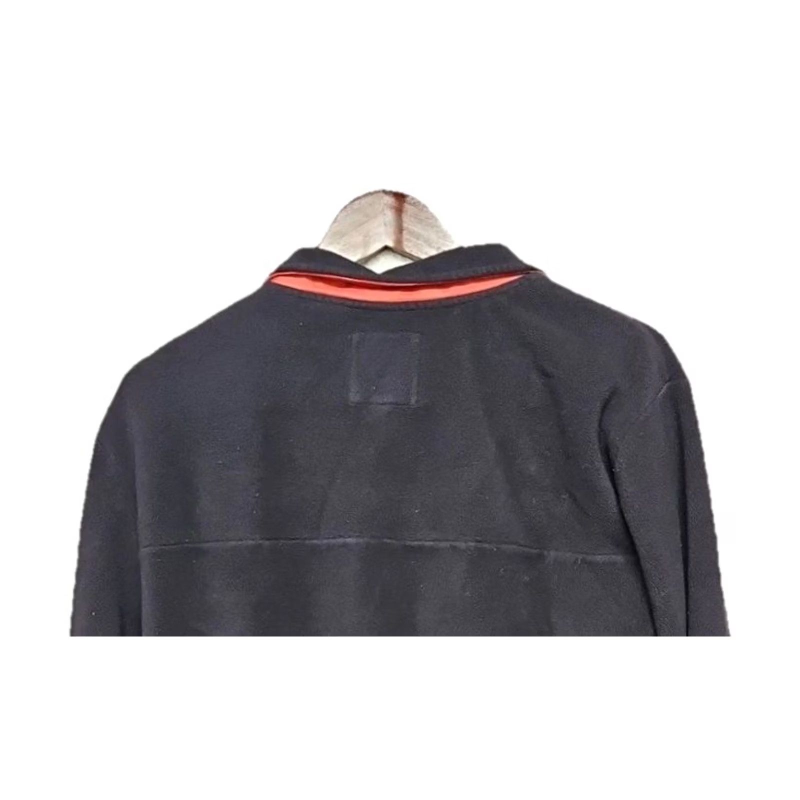 Vans VANS Jacket Men Fleece Black Orange Trim Zip Pockets Streetwear Mid-Length Size US M / EU 48-50 / 2 - 7 Thumbnail