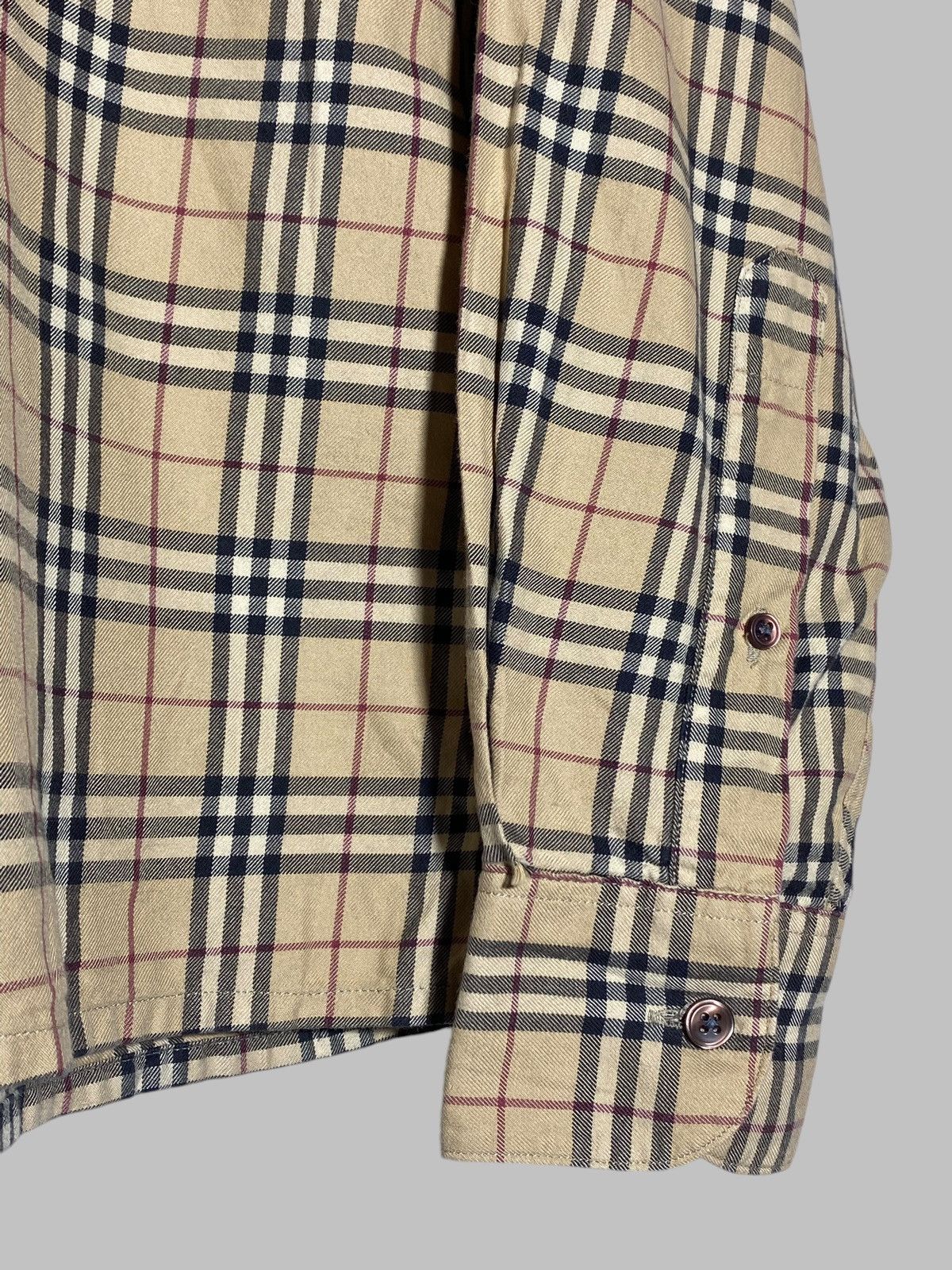 Burberry Vintage Burberry London Checked Long Sleeve Shirt Men’s Size US S / EU 44-46 / 1 - 8 Thumbnail