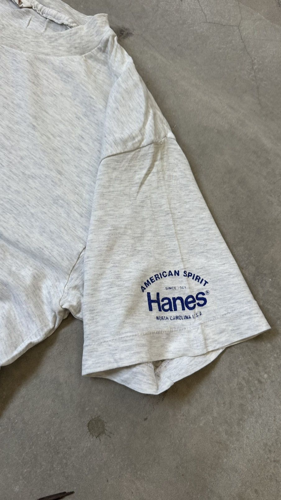 Hanes VINTAGE HANES LOGO TEE Size US M / EU 48-50 / 2 - 3 Thumbnail