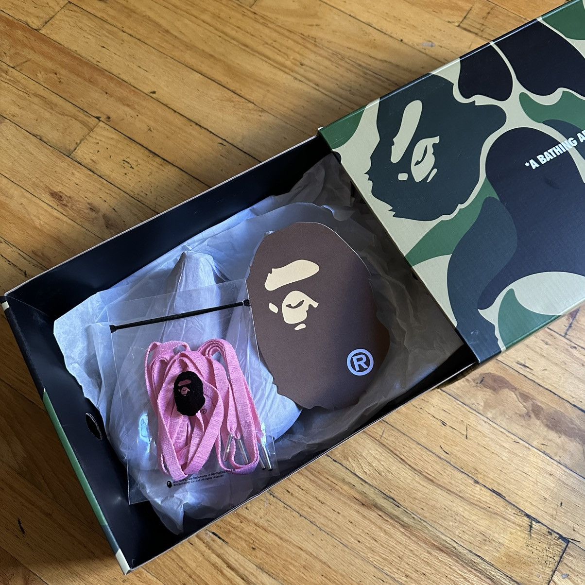 Bape Kidsuper x bapesta sneakers w box Size US 7 / EU 40 - 13 Thumbnail