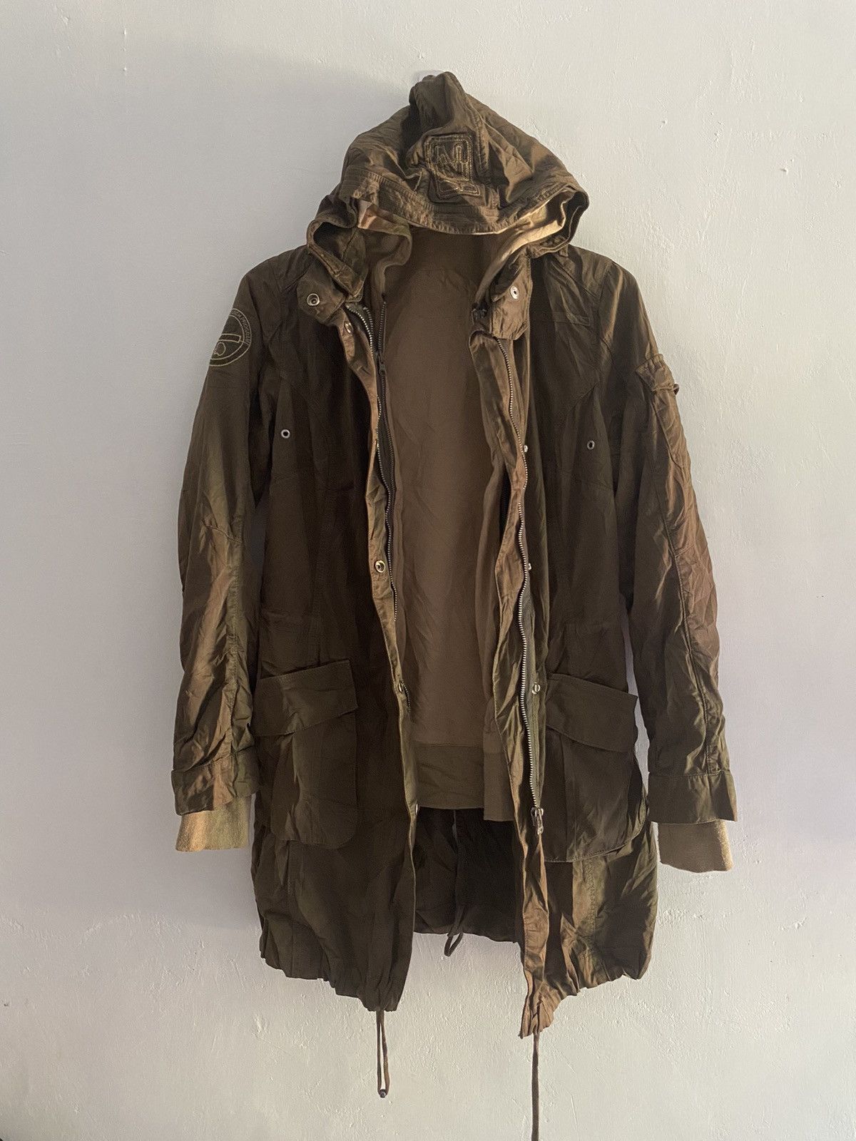 Napapijri × Vexed Generation Napapijri og fishtail parka double layers hoodie Size US S / EU 44-46 / 1 - 2 Thumbnail