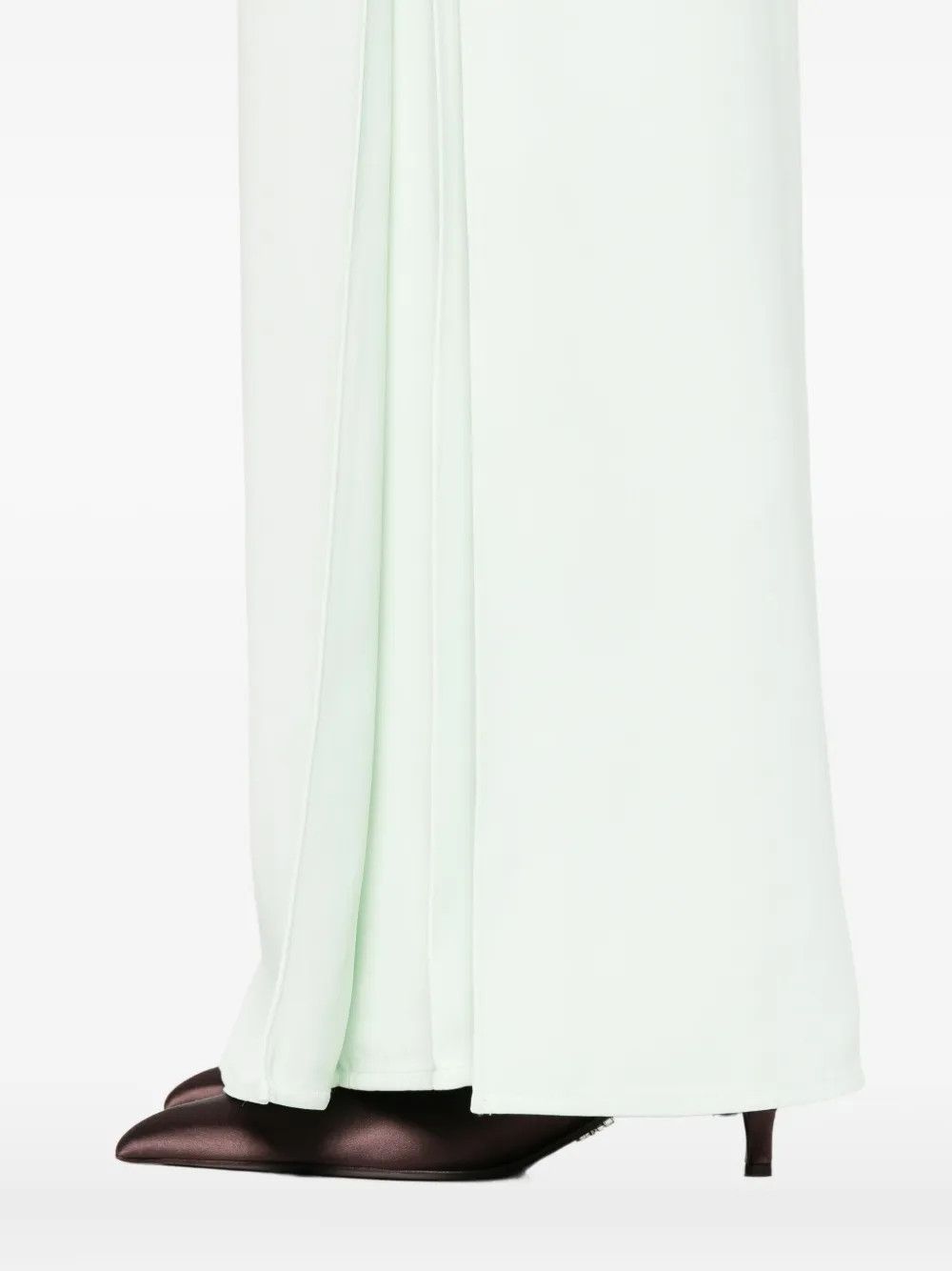 Jil Sander o1loc1c0426 Straight Skirt in Light Green Size 30" / US 8 / IT 44 - 5 Thumbnail