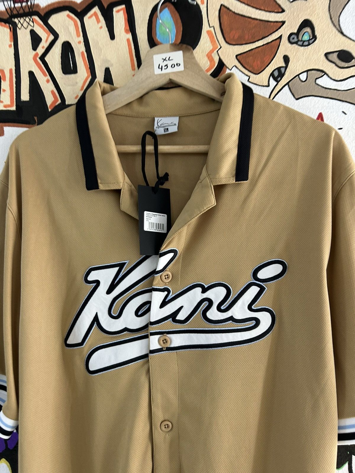 Karl Kani Brand New Karl Kani Baseball Jeesey Size US XL / EU 56 / 4 - 2 Thumbnail