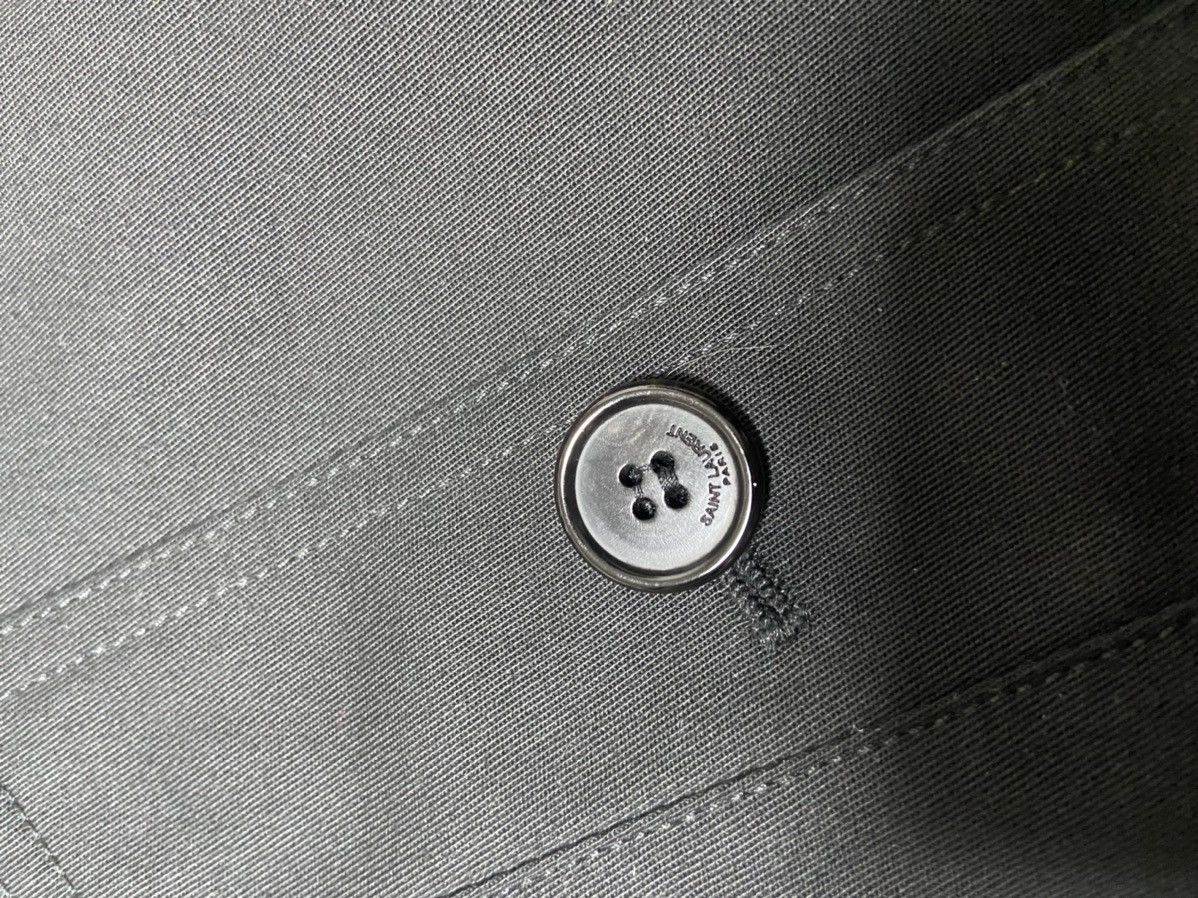 Hedi Slimane × Saint Laurent Paris 44 Saint Laurent stand collar coat jacket Size US S / EU 44-46 / 1 - 5 Thumbnail