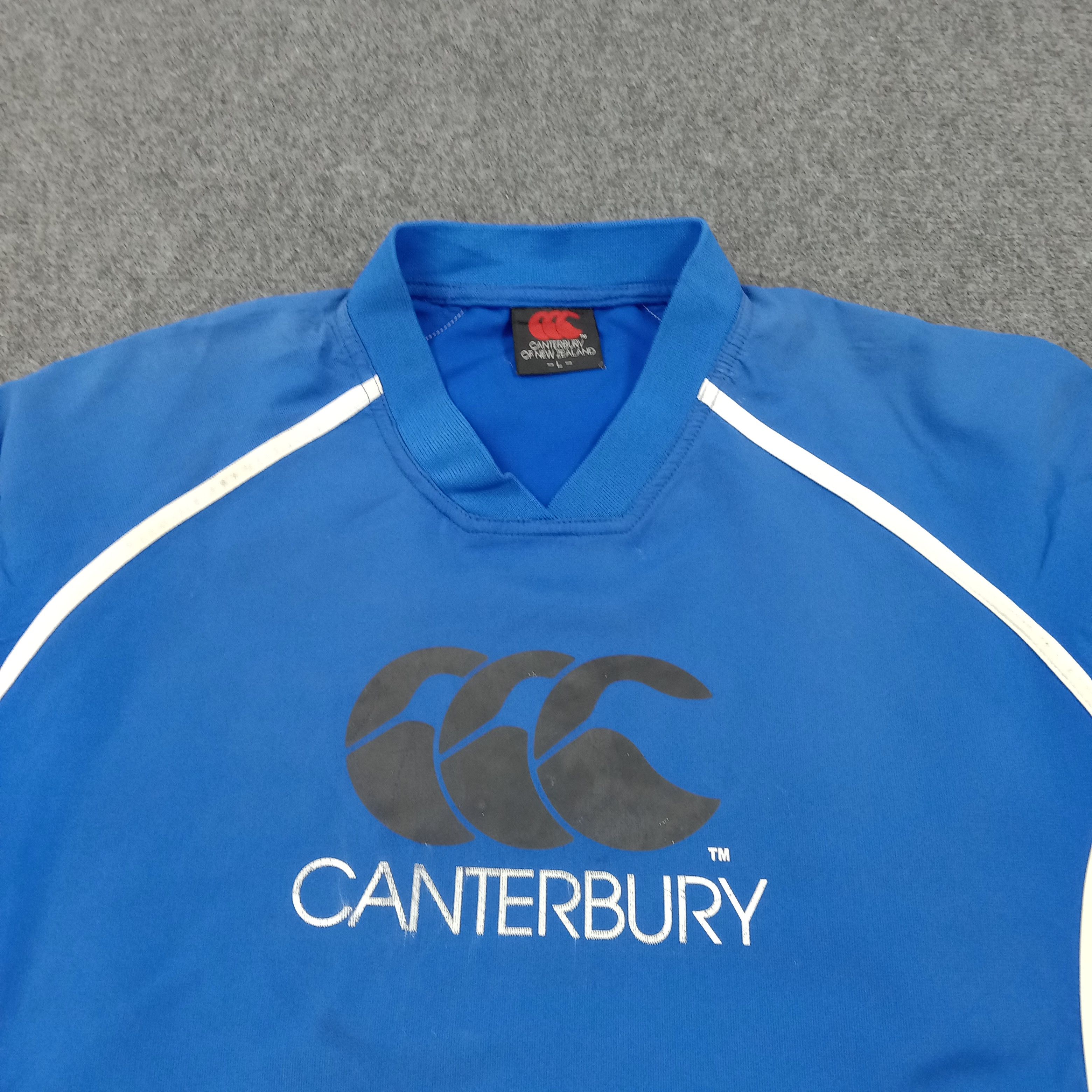 Canterbury of New Zealand 90s Canterbury Hokuryo Rugby Sports Sweatshirt C277N5 Size US L / EU 52-54 / 3 - 2 Thumbnail