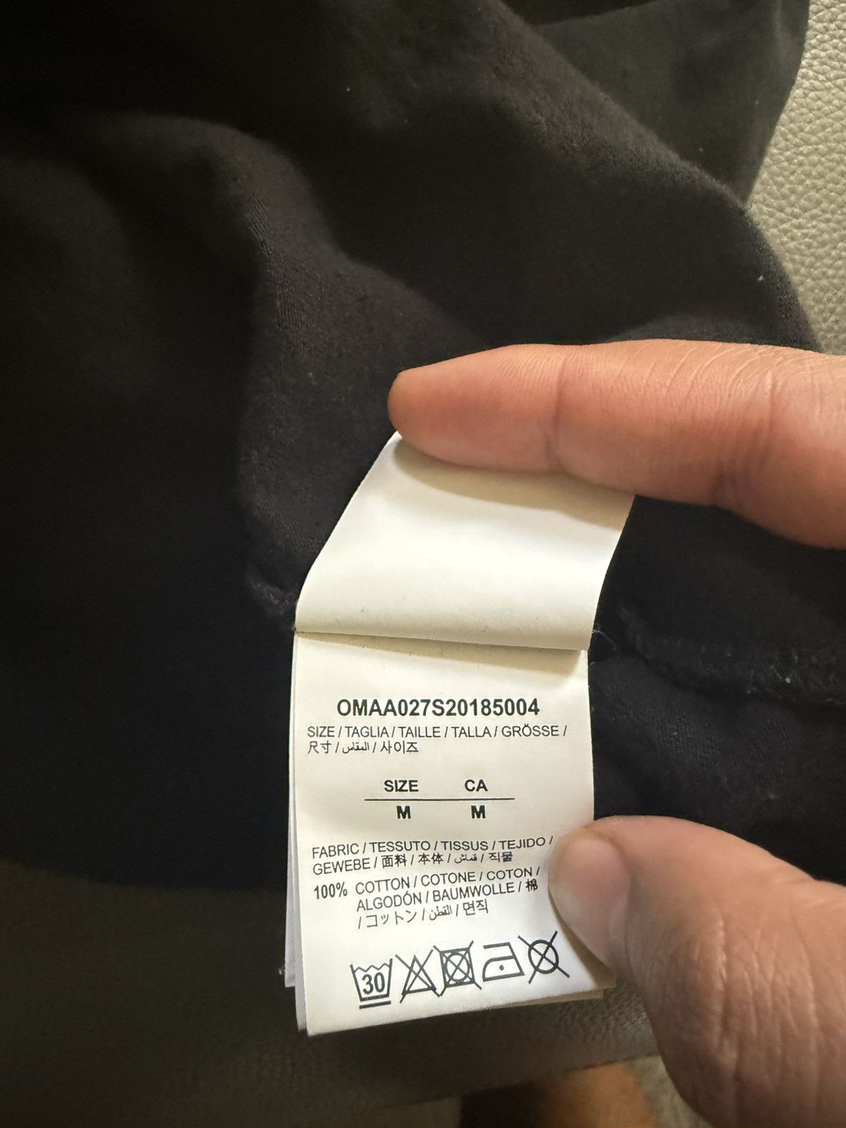 Off-White Off white black angel arrow T shirt Size US M / EU 48-50 / 2 - 4 Thumbnail