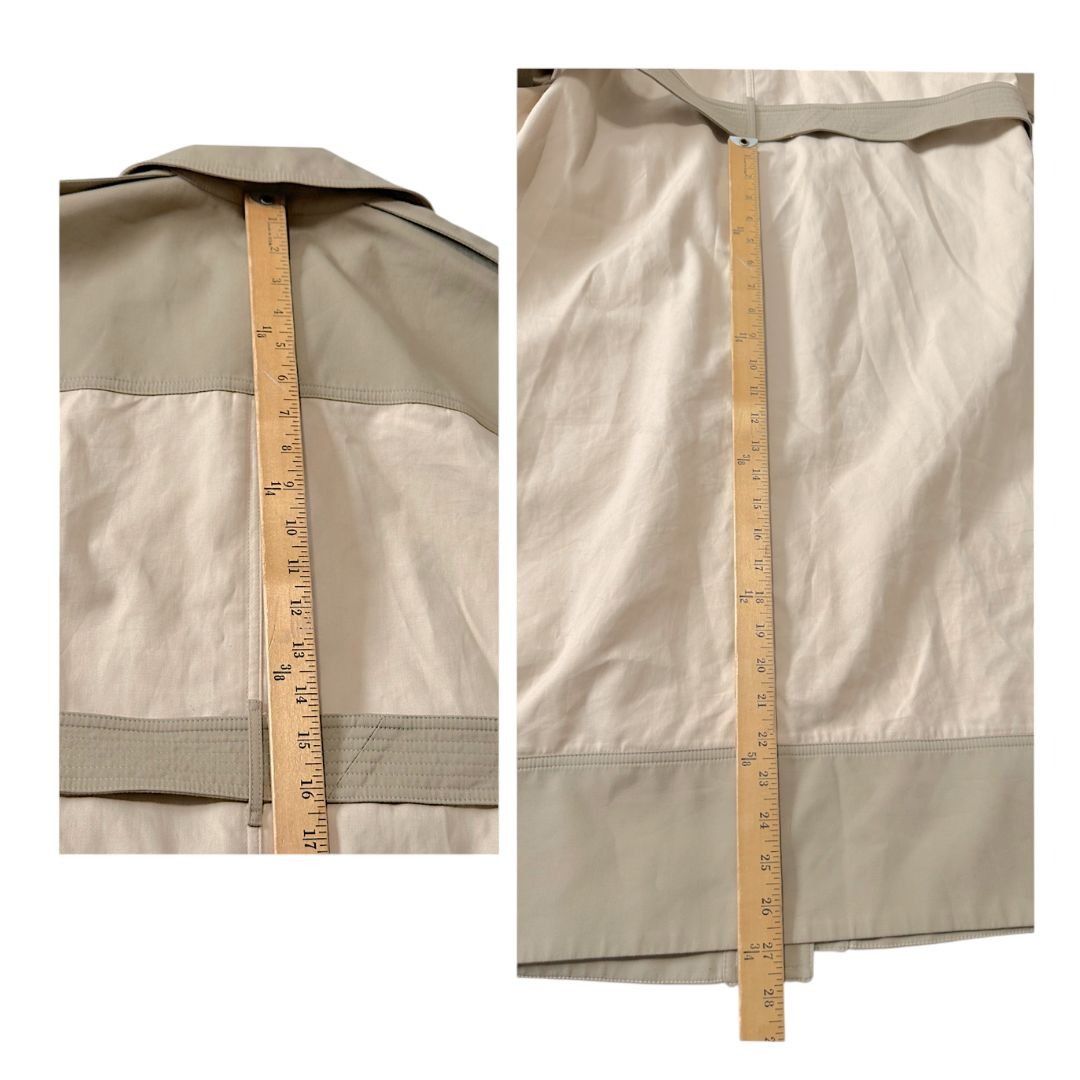 Ulla Johnson Ulla Johnson Emmanuelle Trench Coat, Size P, Neutral Color, Size XS / US 0-2 / IT 36-38 - 12 Thumbnail