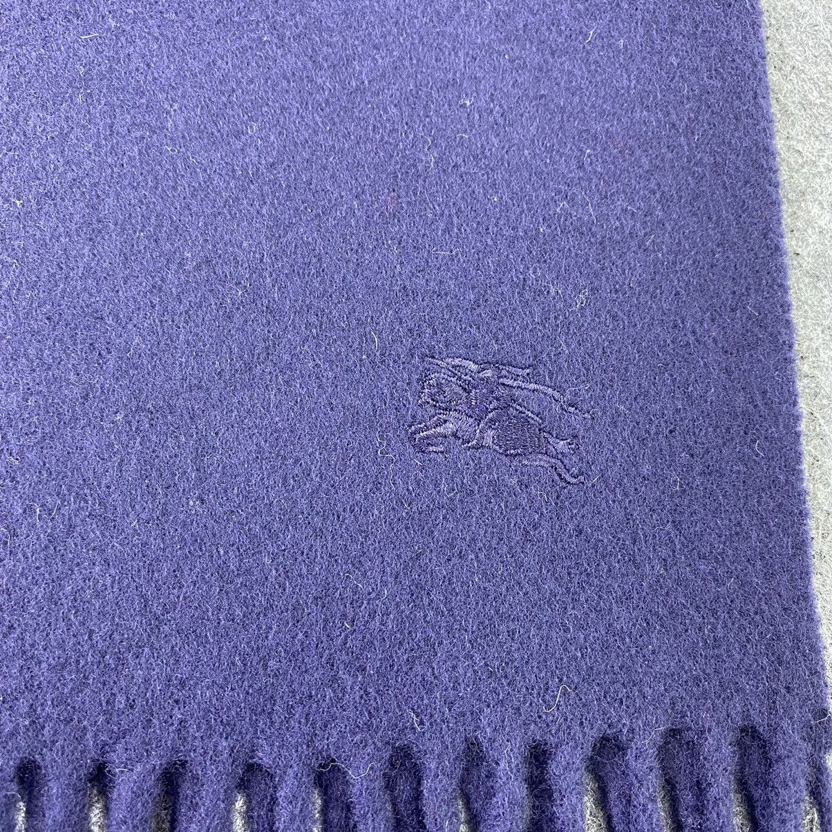 Burberry × Vintage Burberry Wool Scarf / Muffler / Neckwear - T1323 Size ONE SIZE - 5 Thumbnail
