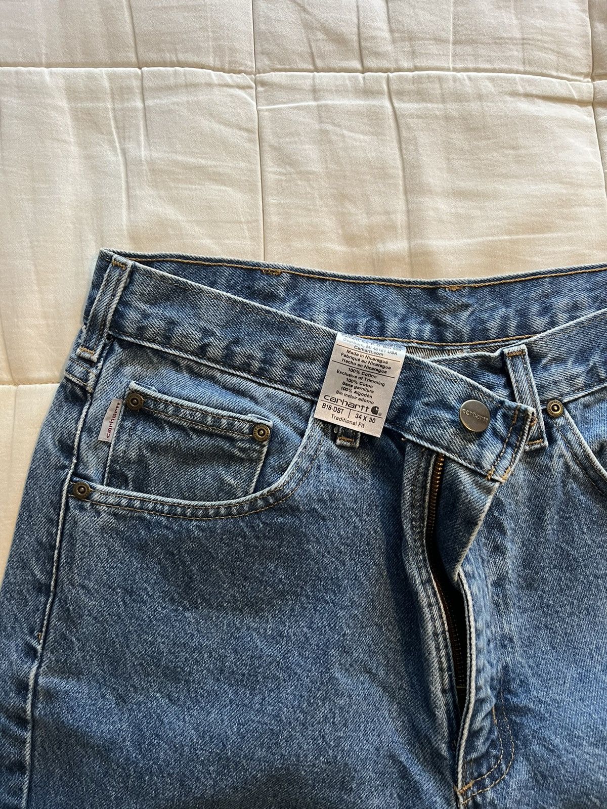 Carhartt Carhartt Vintage Denim Jeans Size US 34 / EU 50 - 4 Thumbnail