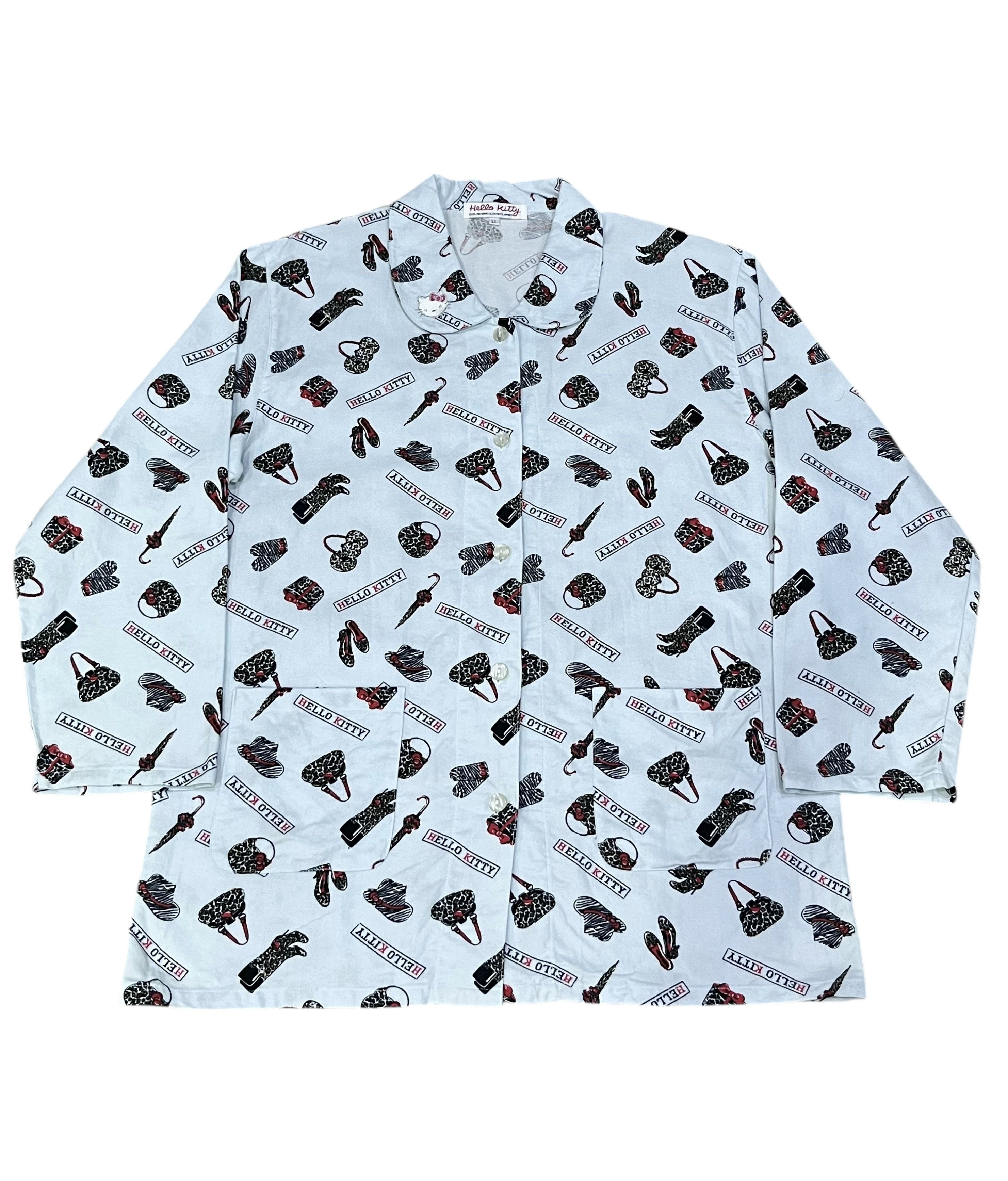 Sleeper HELLO KITTY 2008 Monogram Pajama Set Unisex Y2K Loungewear Size US L / EU 52-54 / 3 - 5 Thumbnail