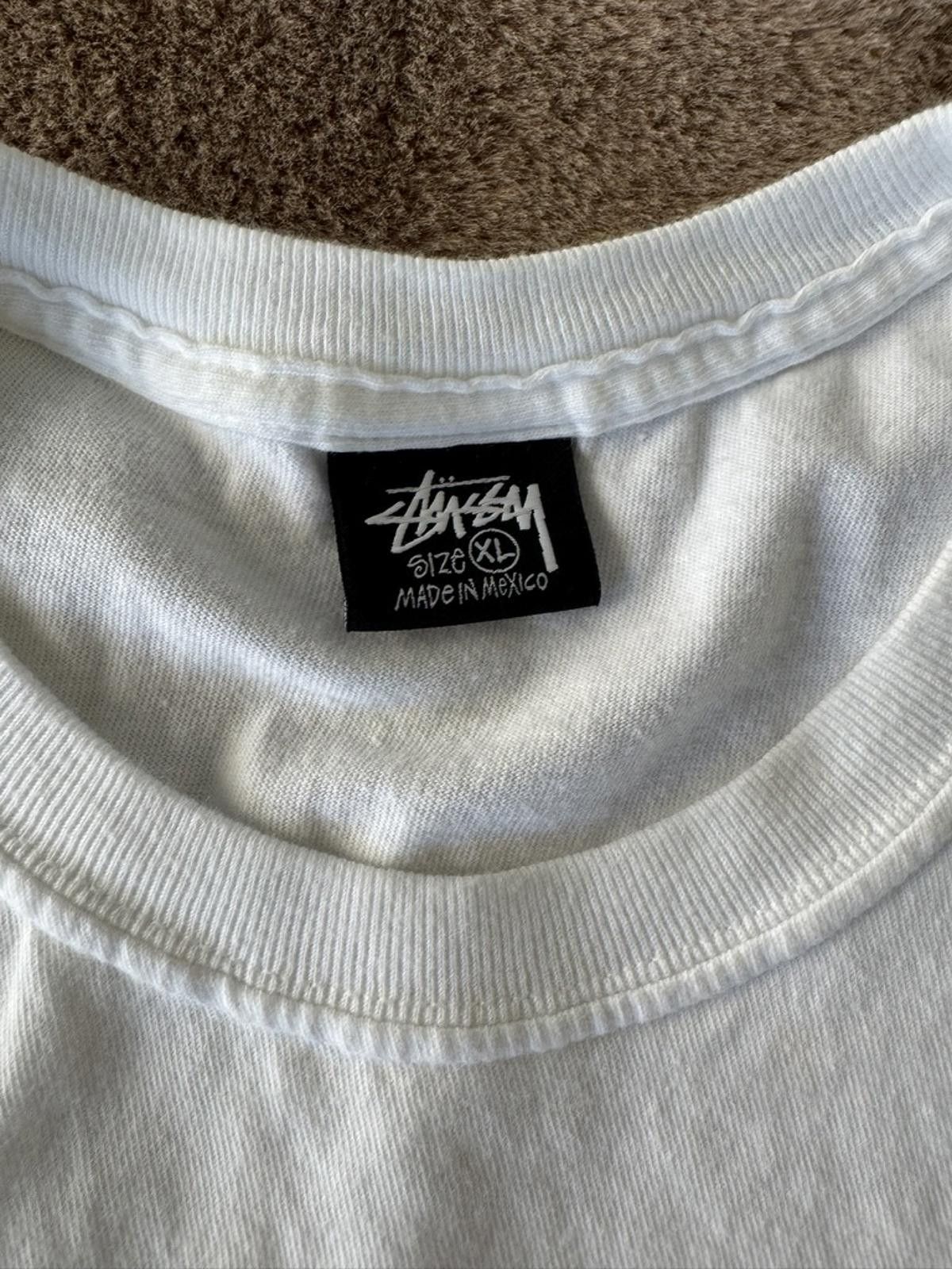 Stussy Stussy White Graphic T-Shirt Size XL Size US XL / EU 56 / 4 - 3 Thumbnail