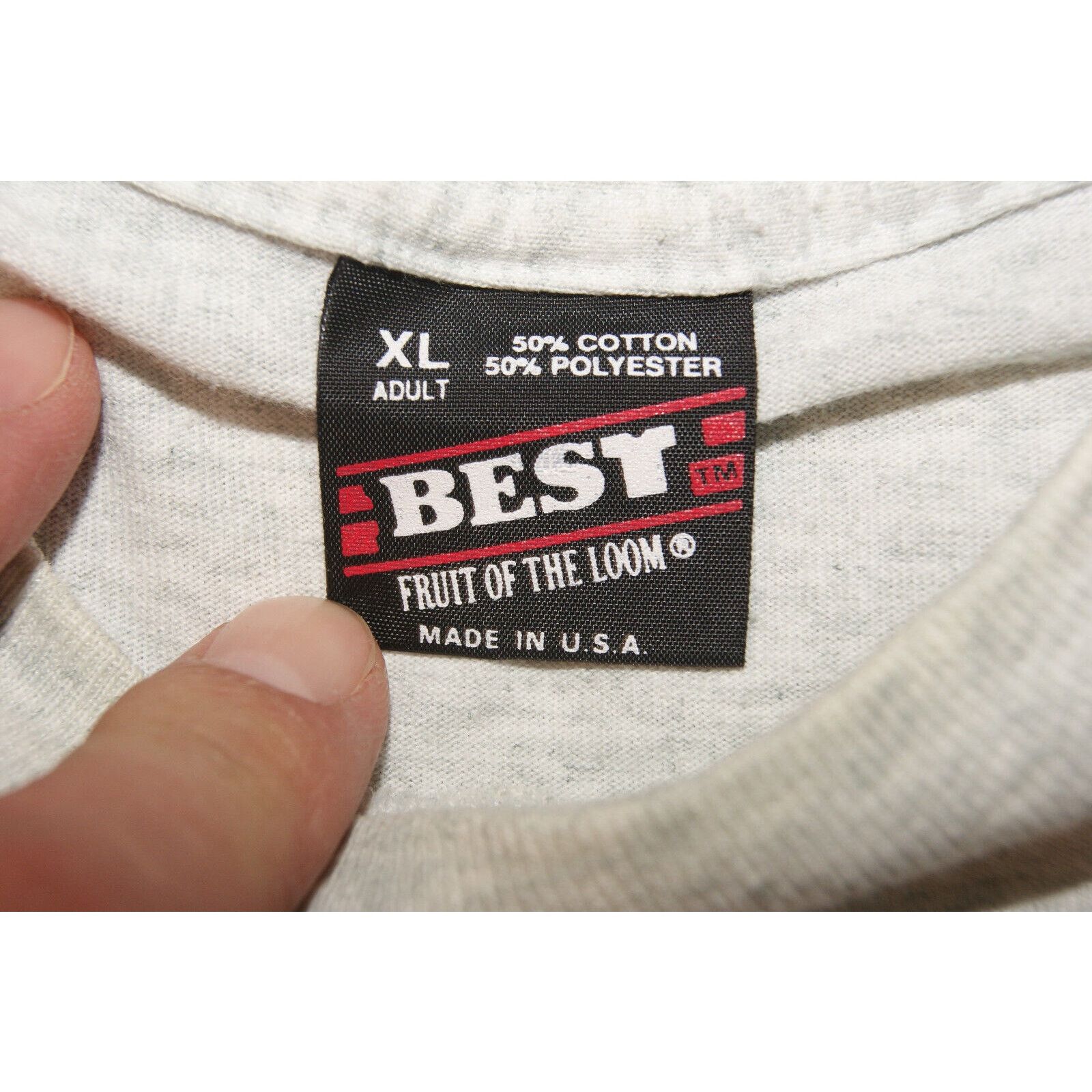 Fruit Of The Loom VTG XL Single Stitch Best TShirt Ace's Main St Inn USA Size US XL / EU 56 / 4 - 6 Thumbnail