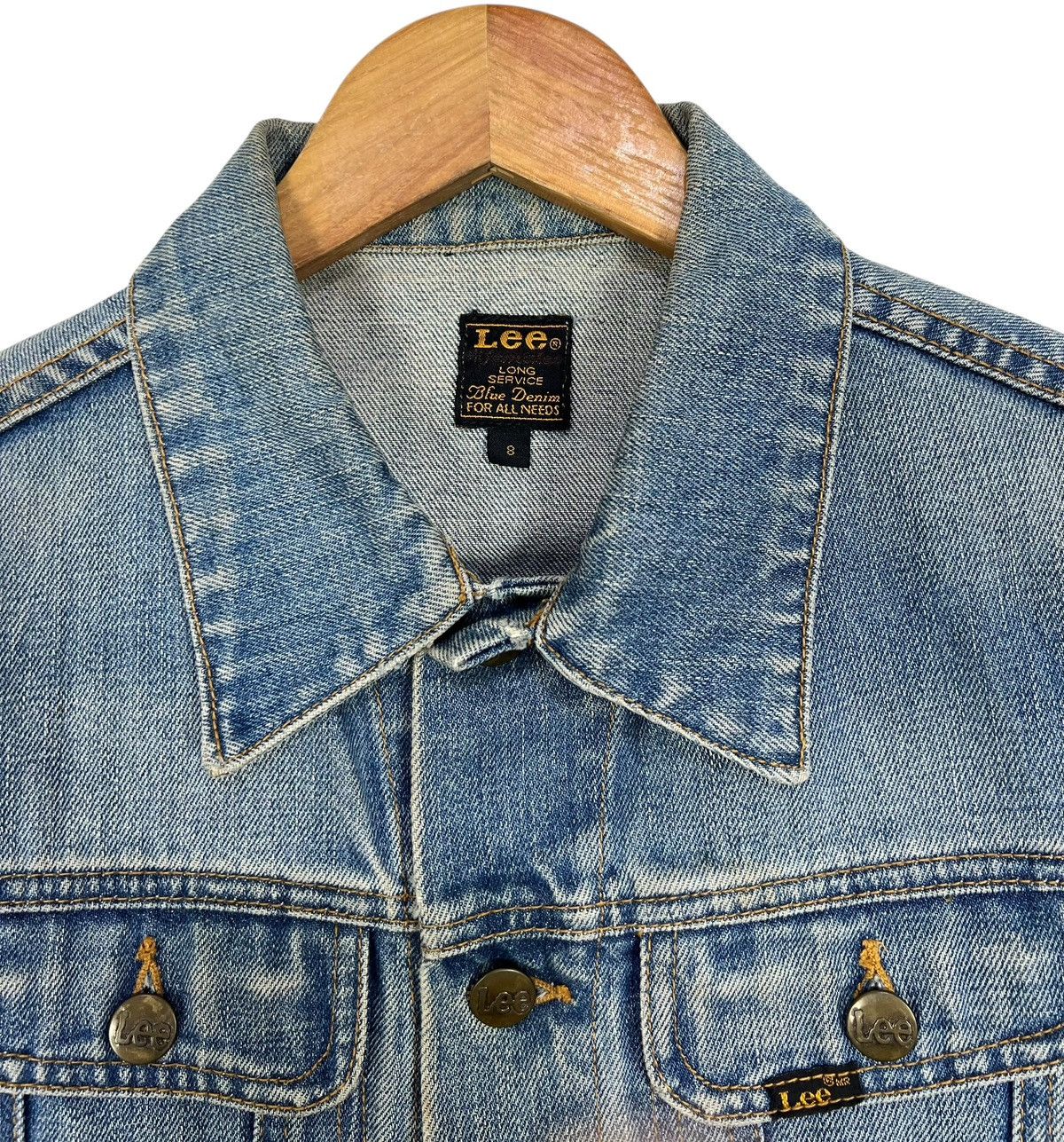 Lee VINTAGE LEE DENIM JACKET Size XS / US 0-2 / IT 36-38 - 5 Thumbnail