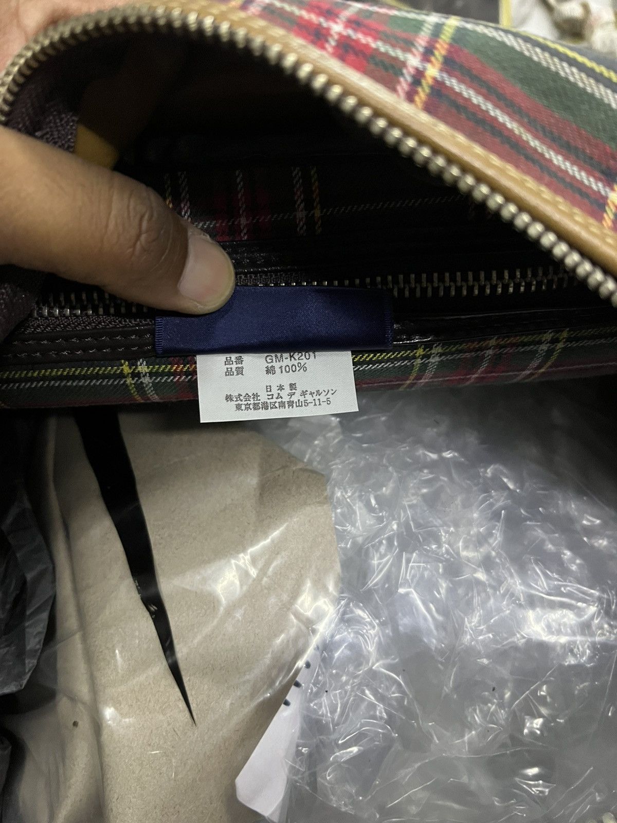 Comme des Garcons COMME des GARÇONS Tartan Boston Bag (Vintage Rare) Japan Size ONE SIZE - 6 Thumbnail