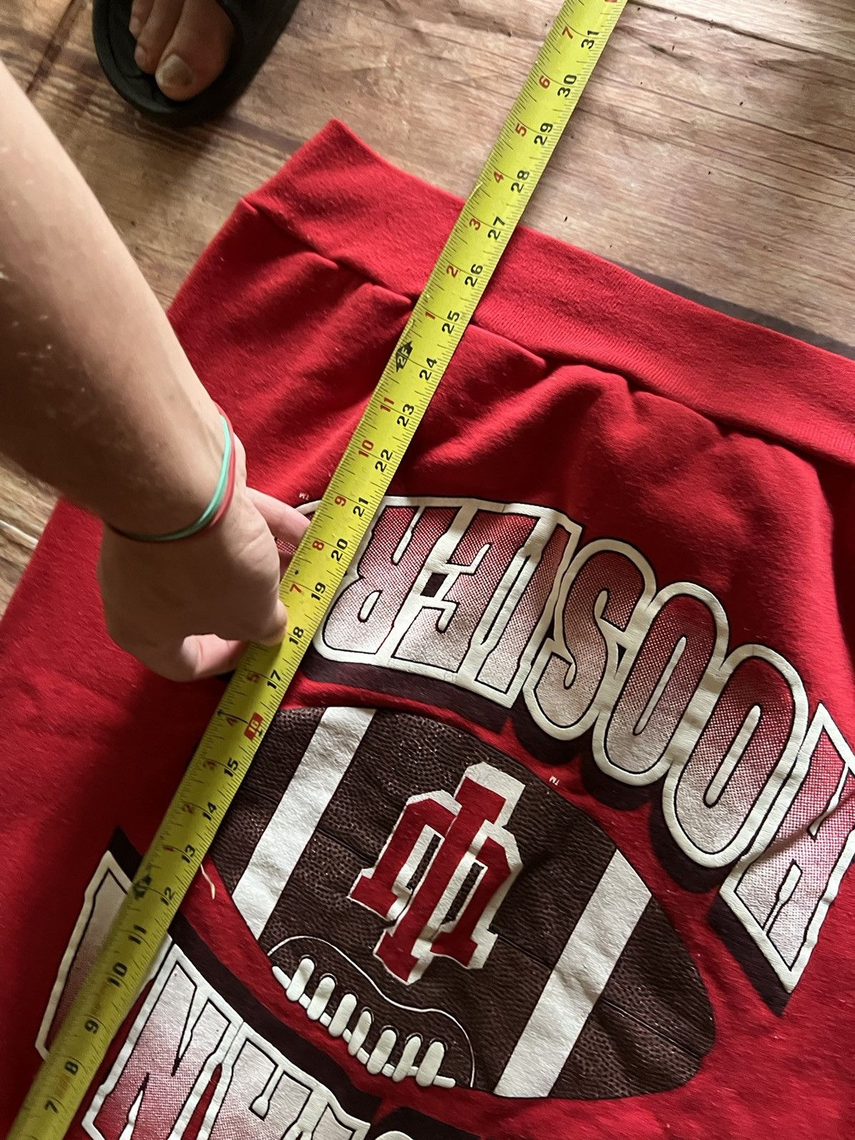 NCAA × Vintage Vintage Indiana Hoosiers Sweatshirt Size US XL / EU 56 / 4 - 6 Thumbnail
