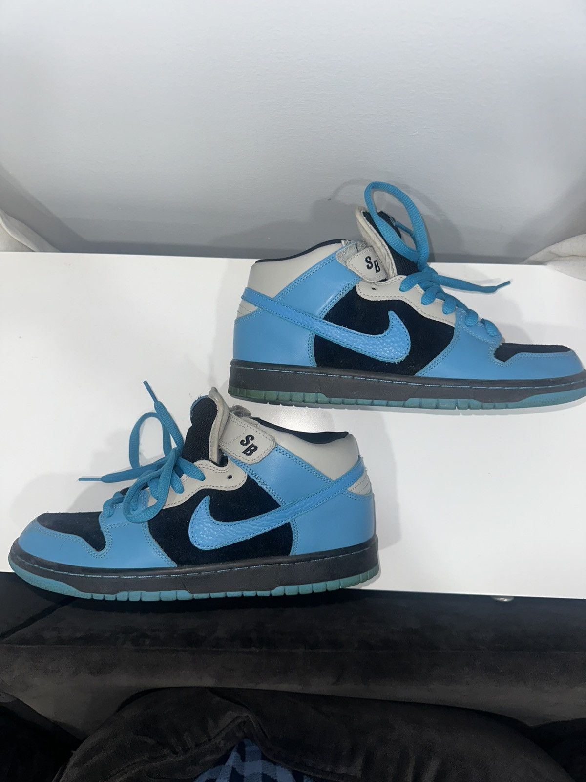 Nike 2008 NIKE PRO SB AQUA FUEL BLUE Size US 9.5 / EU 42-43 - 13 Thumbnail
