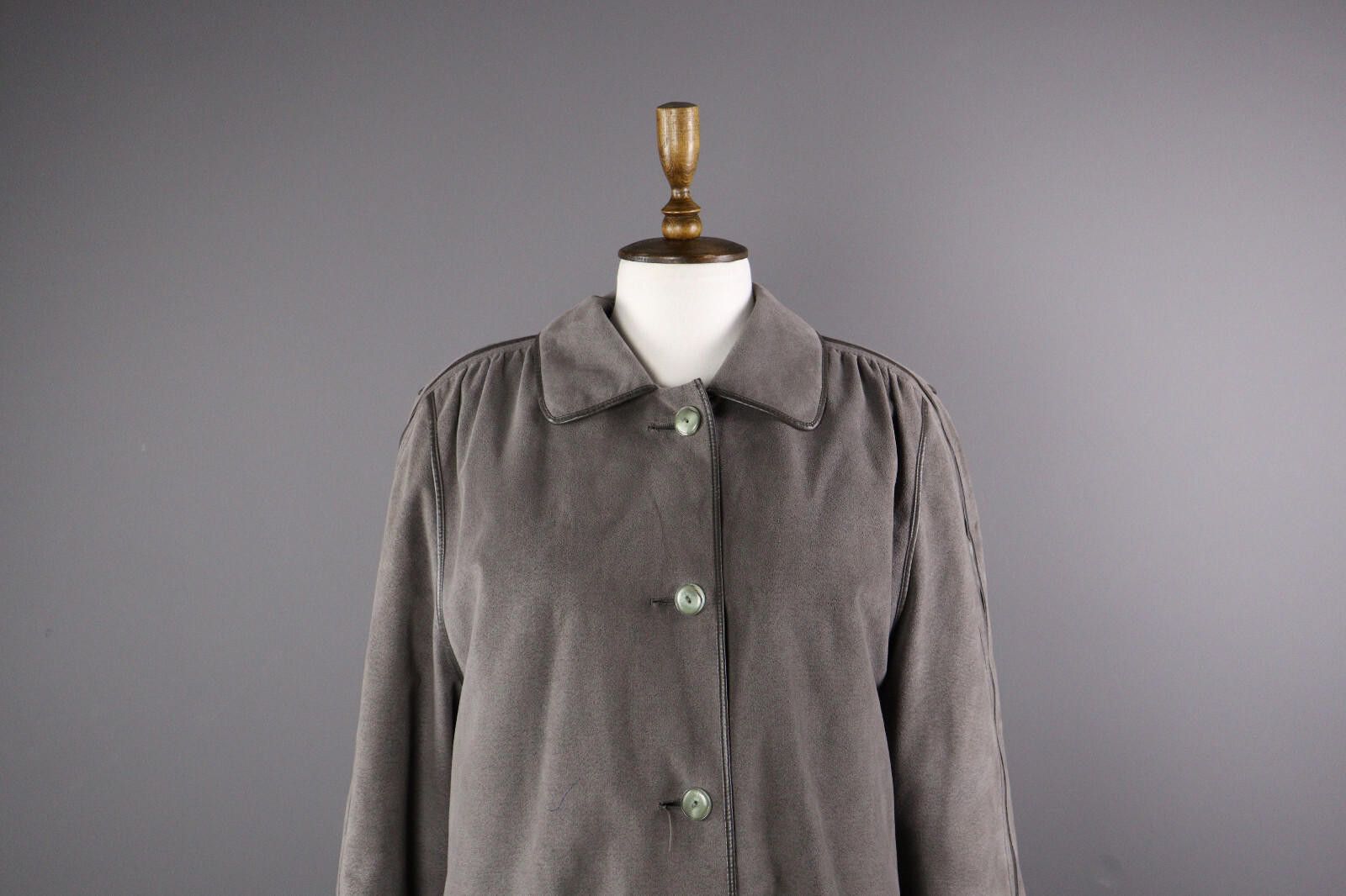 Designer Ladies Baronia Von Gollas Wool Alpaca Coat Jacket Size 44 Size M / US 6-8 / IT 42-44 - 2 Thumbnail