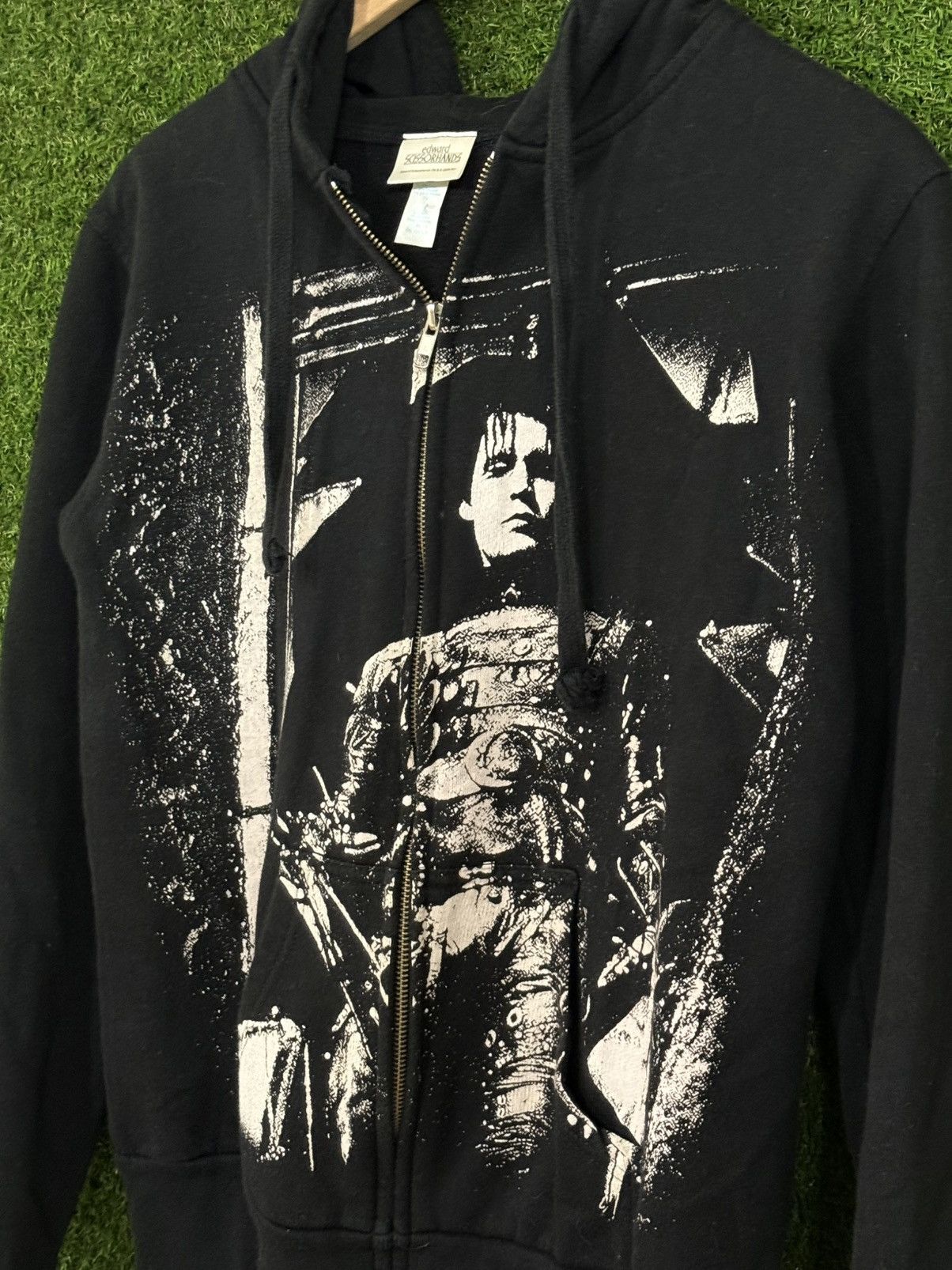 Vintage RARE Edward Scissorhands Tim Burton 2009 Zip Hoodie XL Size US XL / EU 56 / 4 - 3 Thumbnail